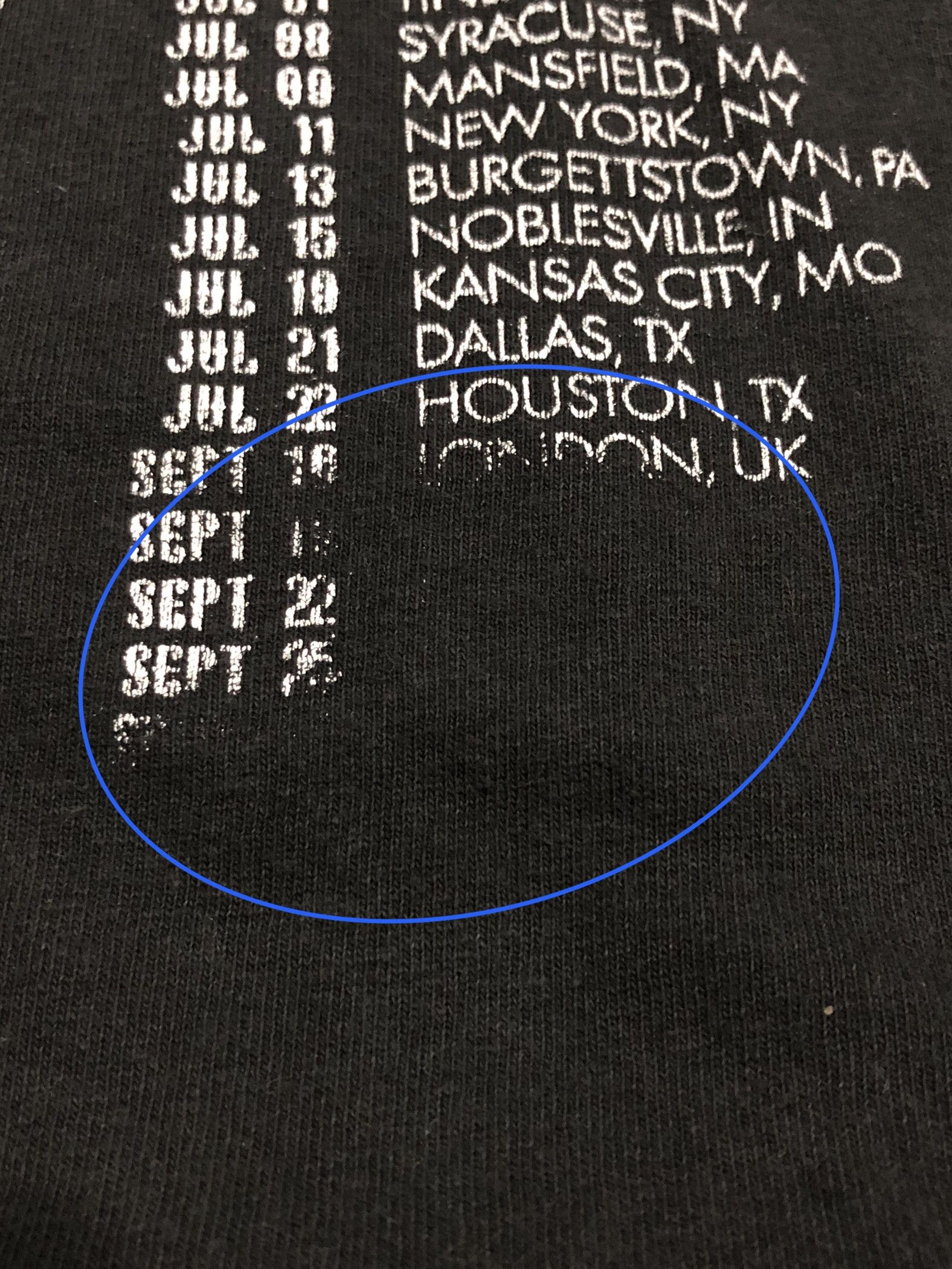 Band Tees × Vintage Vintage Shania Twain Tour Tshirt Size US XL / EU 56 / 4 - 6 Thumbnail