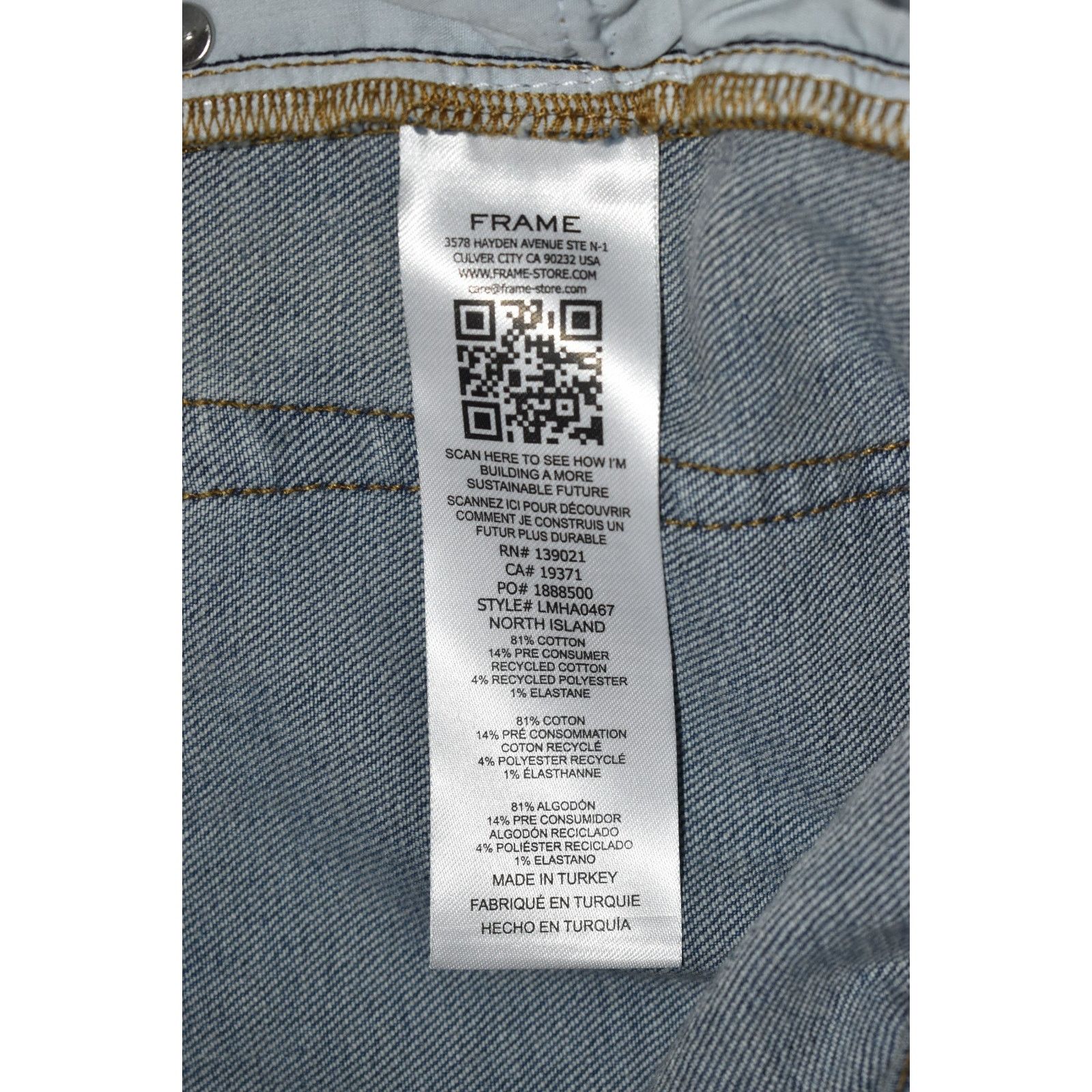 Frame NWT FRAME L Homme Athletic Mid Rise Slim Fit Jeans 30 $228 Size US 30 / EU 46 - 7 Thumbnail