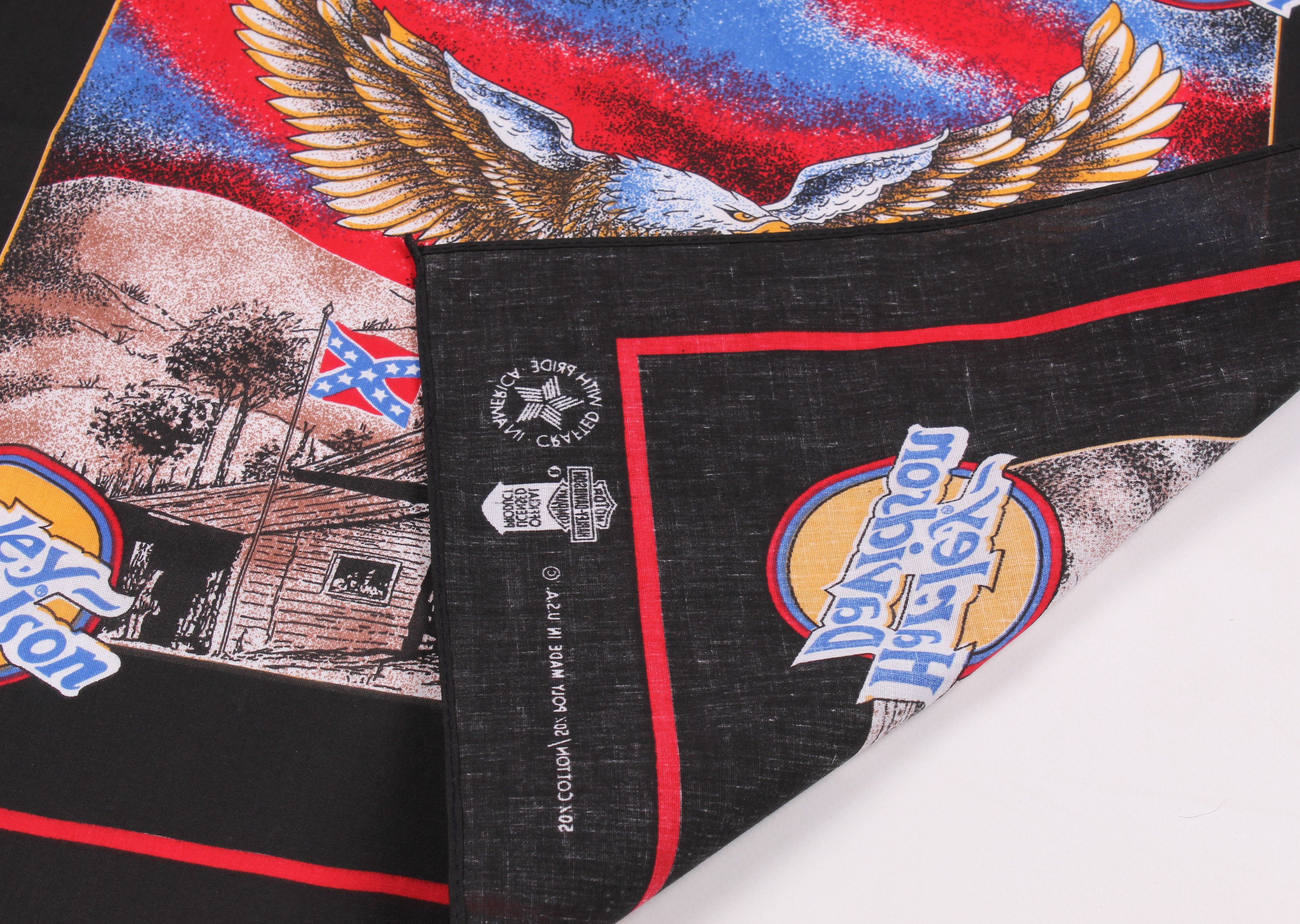 Harley Davidson Vintage Harley Davidson Eagle Bandana Size ONE SIZE - 7 Thumbnail