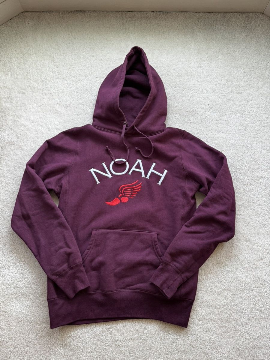 Noah Noah French Terry Track Logo Hoodie Size US S / EU 44-46 / 1 - 1 Thumbnail