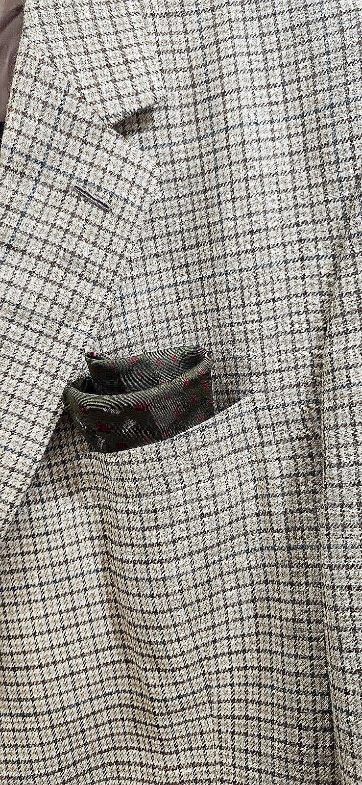 Ralph Lauren Ralph Lauren Purple Label Plaid Suit Jacket Size 49 R Size 48R - 3 Thumbnail