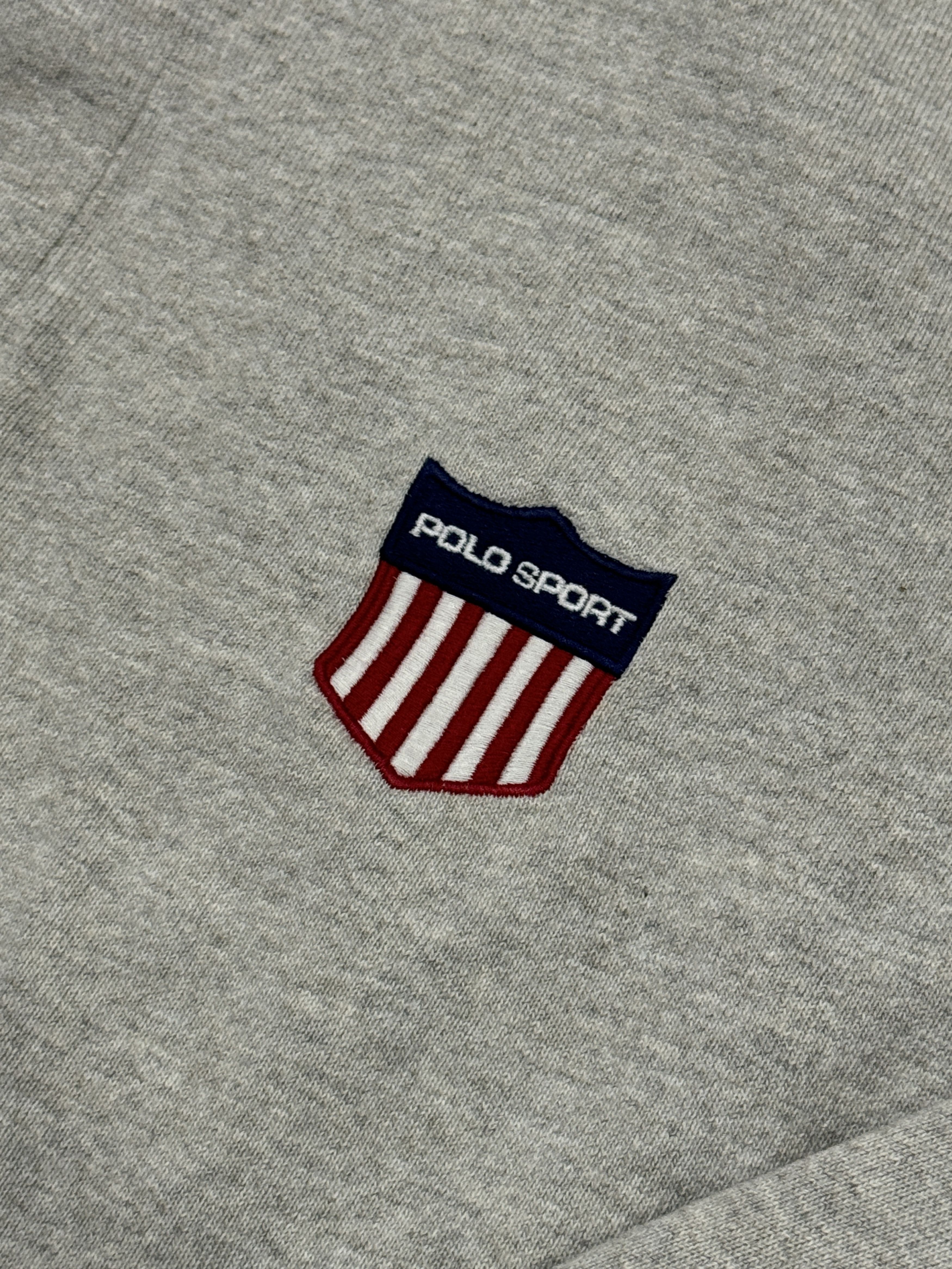 Polo Ralph Lauren Polo Sport USA Rugby Shirt Grey Size US L / EU 52-54 / 3 - 3 Thumbnail