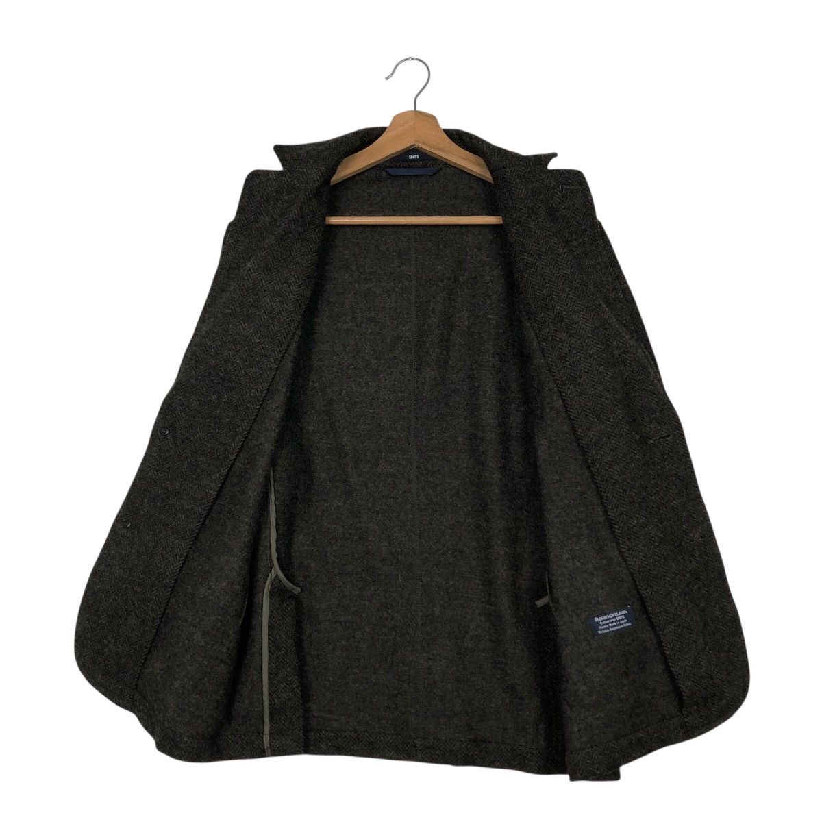 Issey Miyake 📌Vintage Wool Jacket Button Chore Balancircular Ships Japan Size US L / EU 52-54 / 3 - 14 Thumbnail