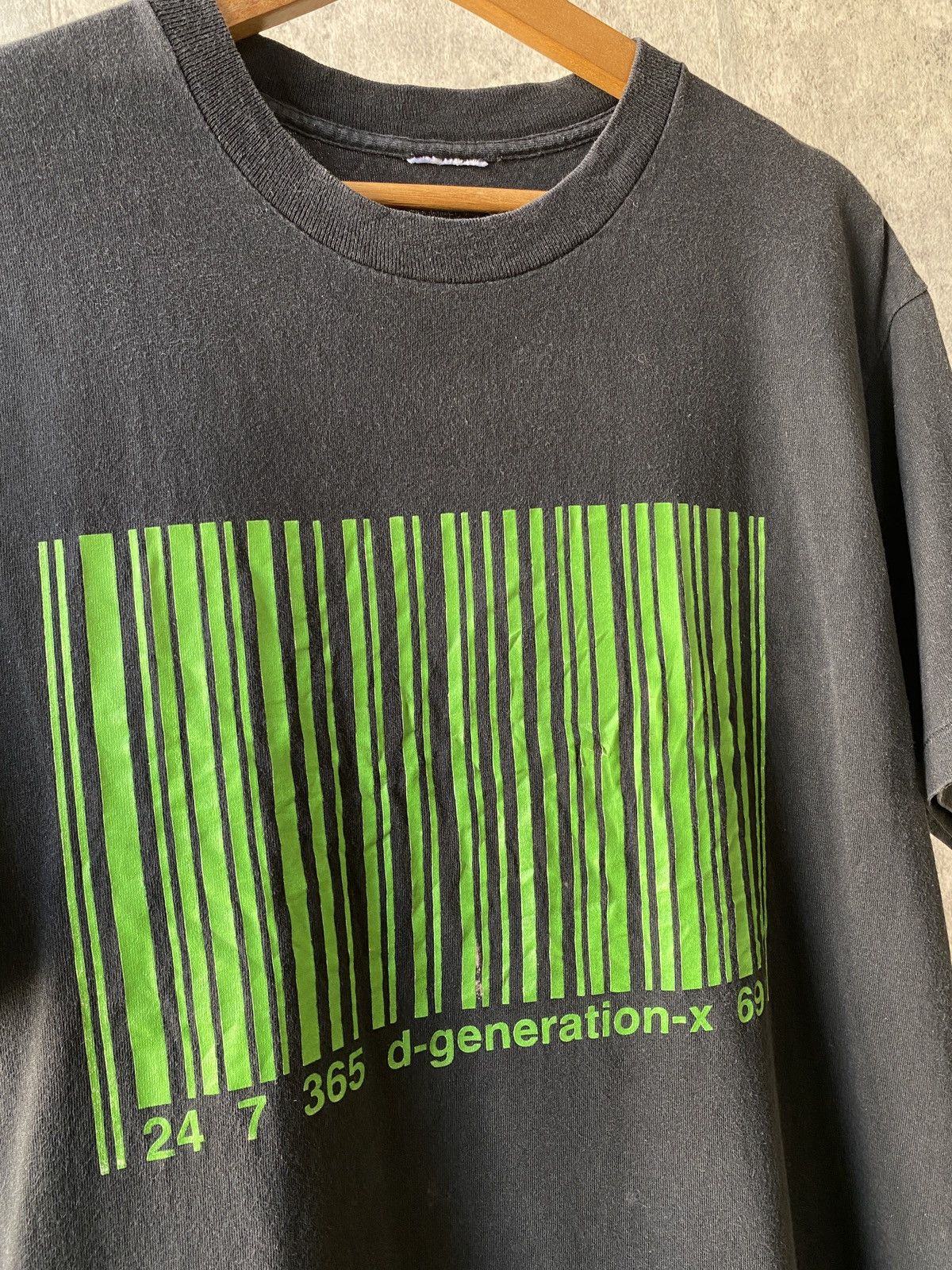 Vintage × WWE × WWF Vintage 90’s D Generation X WWF Faded Black T Shirt Size US M / EU 48-50 / 2 - 3 Thumbnail