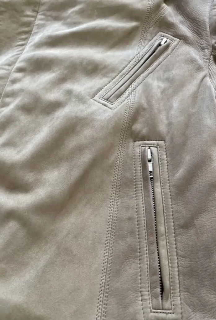 Rick Owens Rick Owens earth colored suede pioneer motorcycle jacket Size US XS / EU 42 / 0 - 4 Thumbnail
