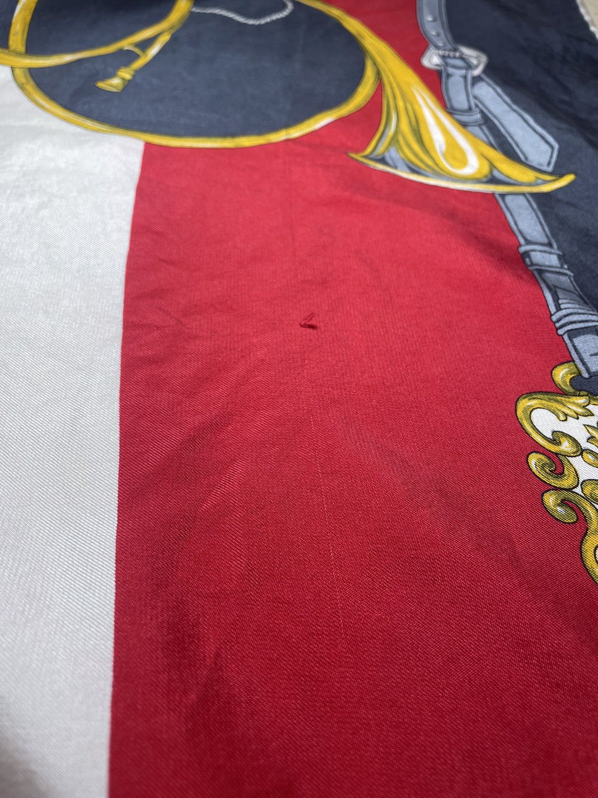 Caruso × Vintage Caruso hunting dog silk scarf Size ONE SIZE - 8 Thumbnail