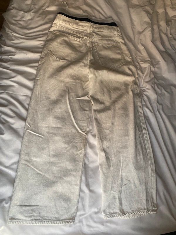 Alexander Wang Alexander Wang Tri-Layer White Jeans Size 30" / US 8 / IT 44 - 5 Thumbnail