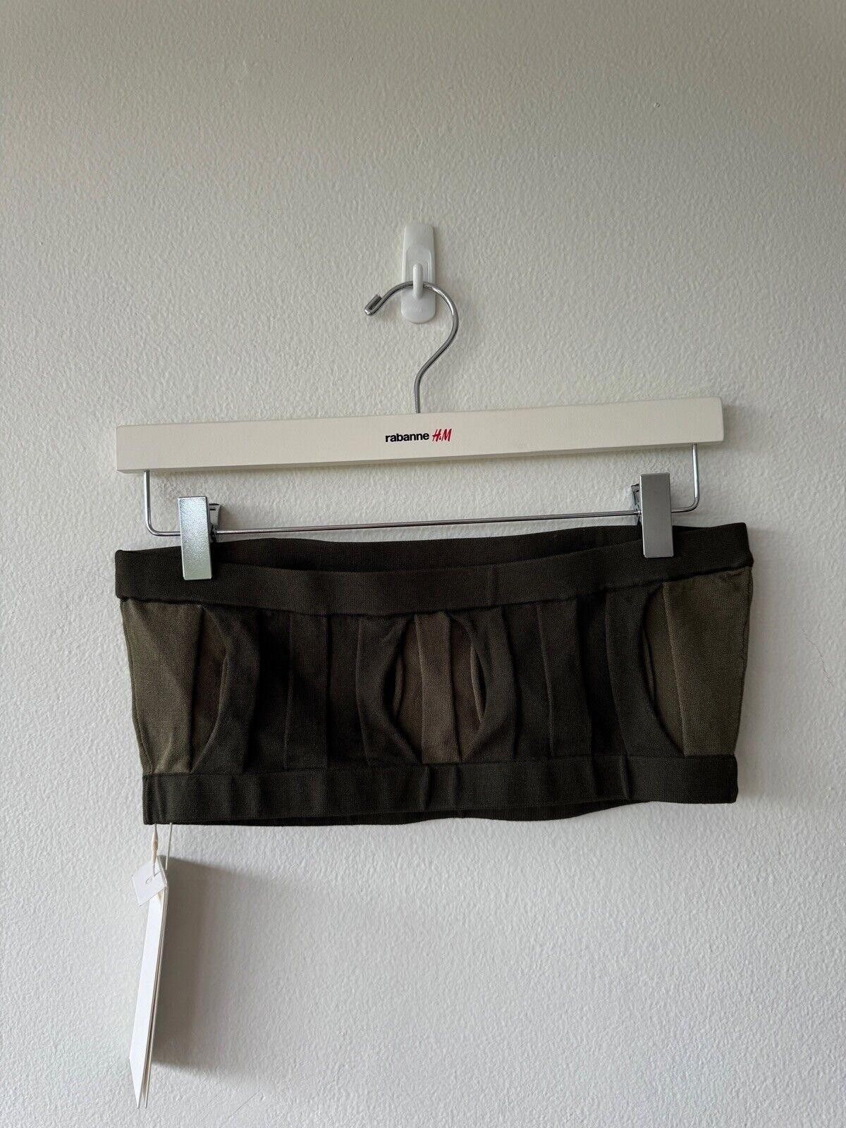 Dion Lee New dion lee double hosiery tube top crop green large 12 8 Size L / US 10 / IT 46 - 3 Thumbnail