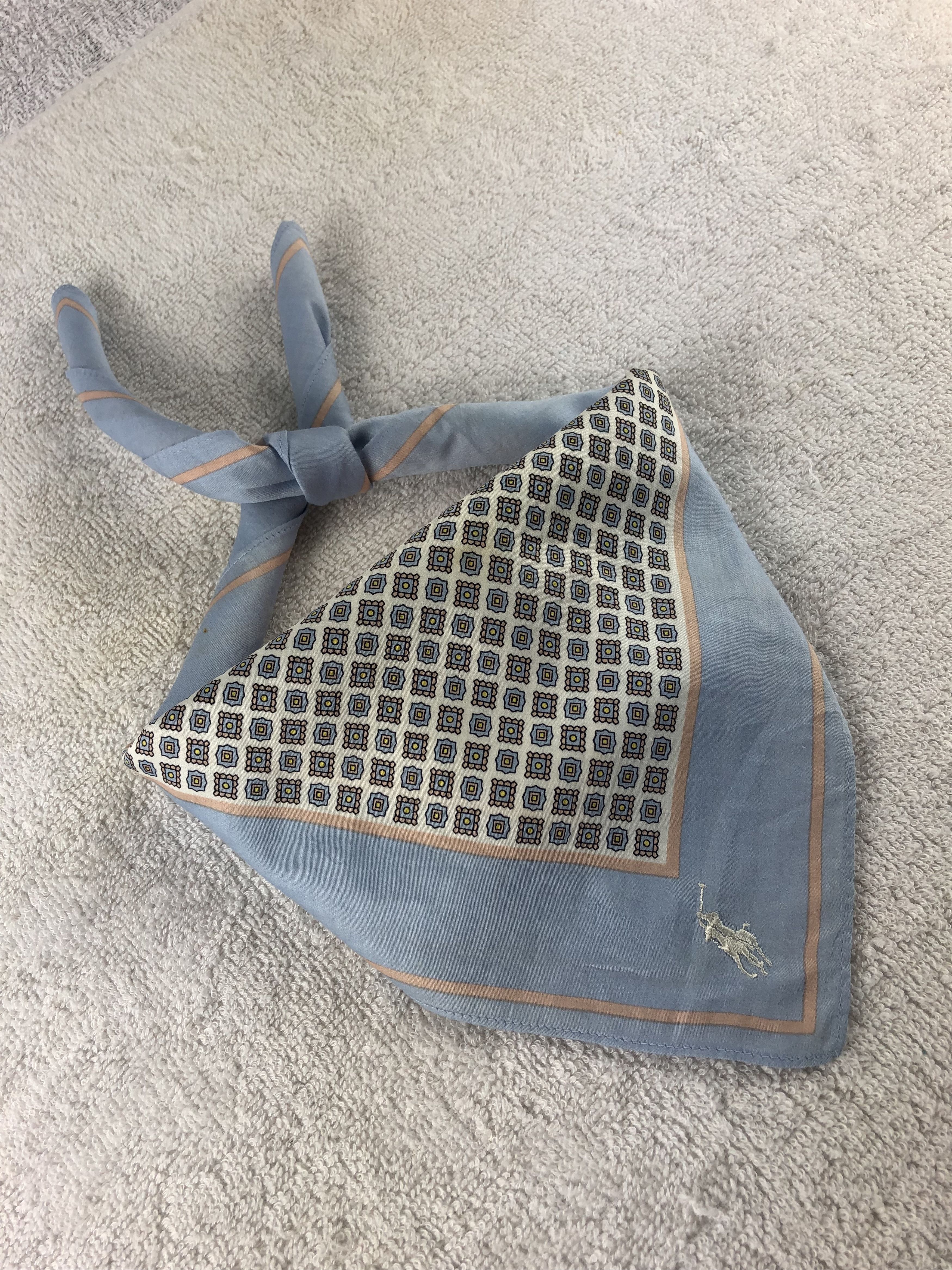 Polo Ralph Lauren × Ralph Lauren × Vintage Polo Ralph Lauren Handkerchief / Bandana / Neckerchief Size ONE SIZE - 1 Thumbnail
