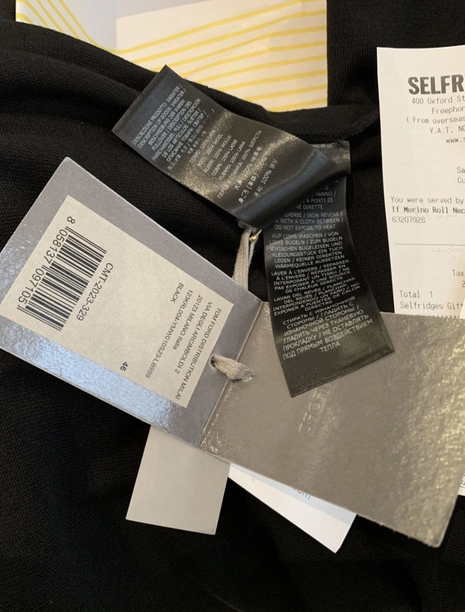 Tom Ford TOM FORD Wool sweatshirt 46 IT Never worn, with tag Size US L / EU 52-54 / 3 - 7 Thumbnail