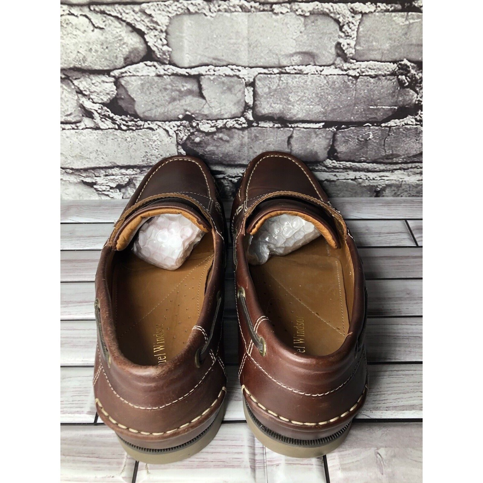 Windsor Smith Samuel Windsor Brown Leather Penny Loafers Casual Boat Shoes Size US 9.5 / EU 42-43 - 5 Thumbnail