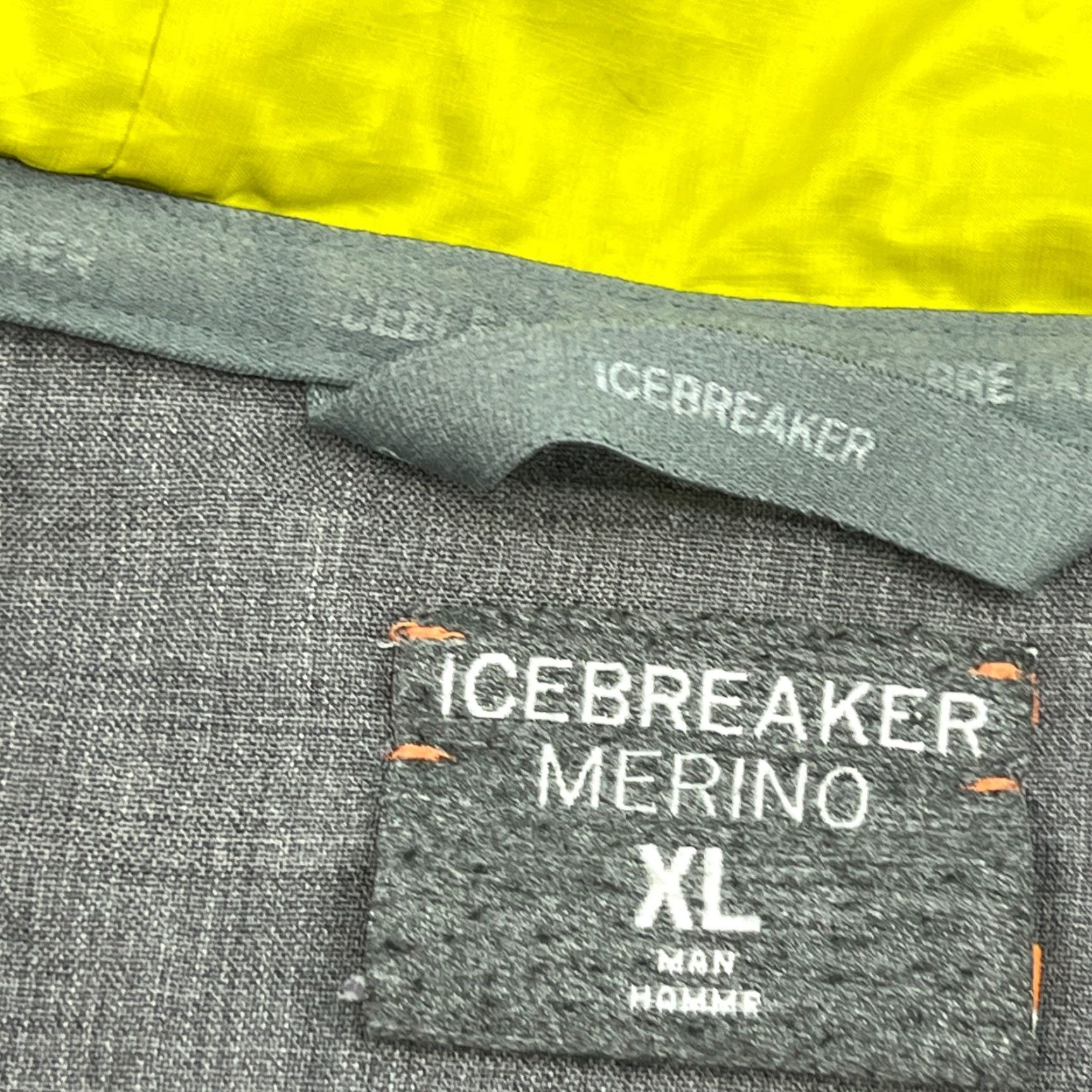 Icebreaker Icebreaker Helix Jacket Mens XL Zip Up Hoody Merinoloft Green Hooded Pockets Track Jacket Regular Wool Lining Size US XL / EU 56 / 4 - 7 Thumbnail