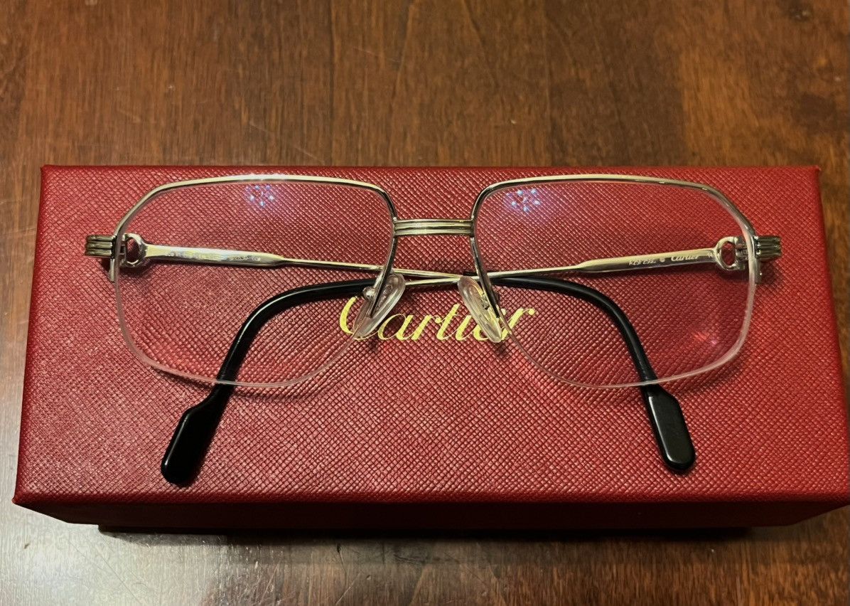 Cartier Cartier CT0285O 001 Silver Size ONE SIZE - 2 Thumbnail