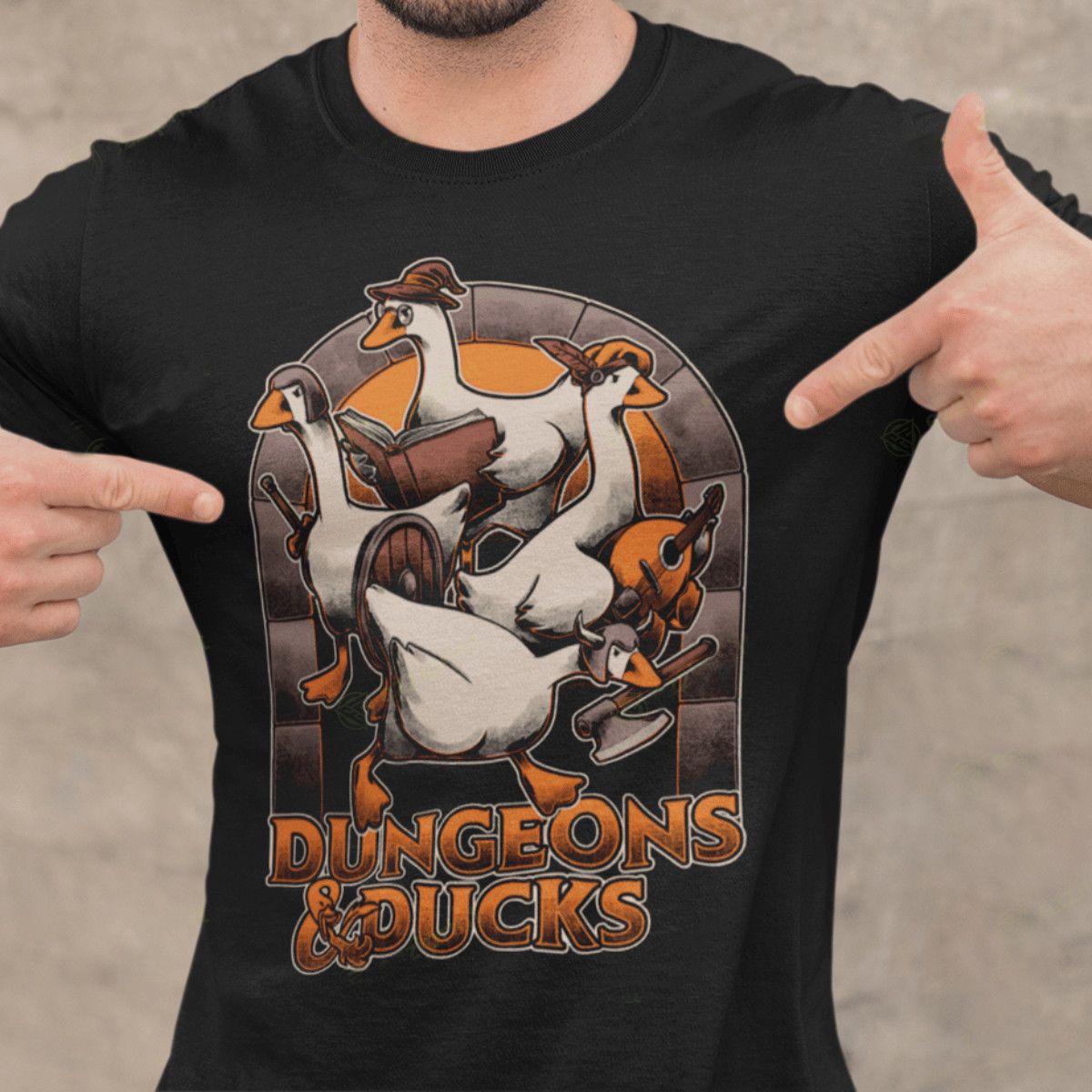 Designer × Vintage Dungeons & Ducks T-Shirt Size US S / EU 44-46 / 1 - 3 Thumbnail