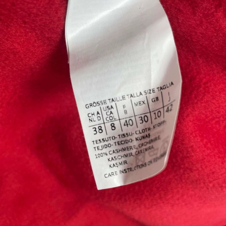 Max Mara Max Mara Cashmere red coat Size L / US 10 / IT 46 - 4 Thumbnail