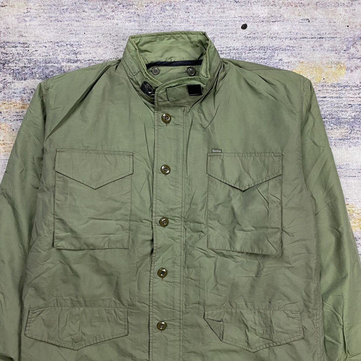 Supreme Supreme parka jacket green Size US M / EU 48-50 / 2 - 2 Thumbnail