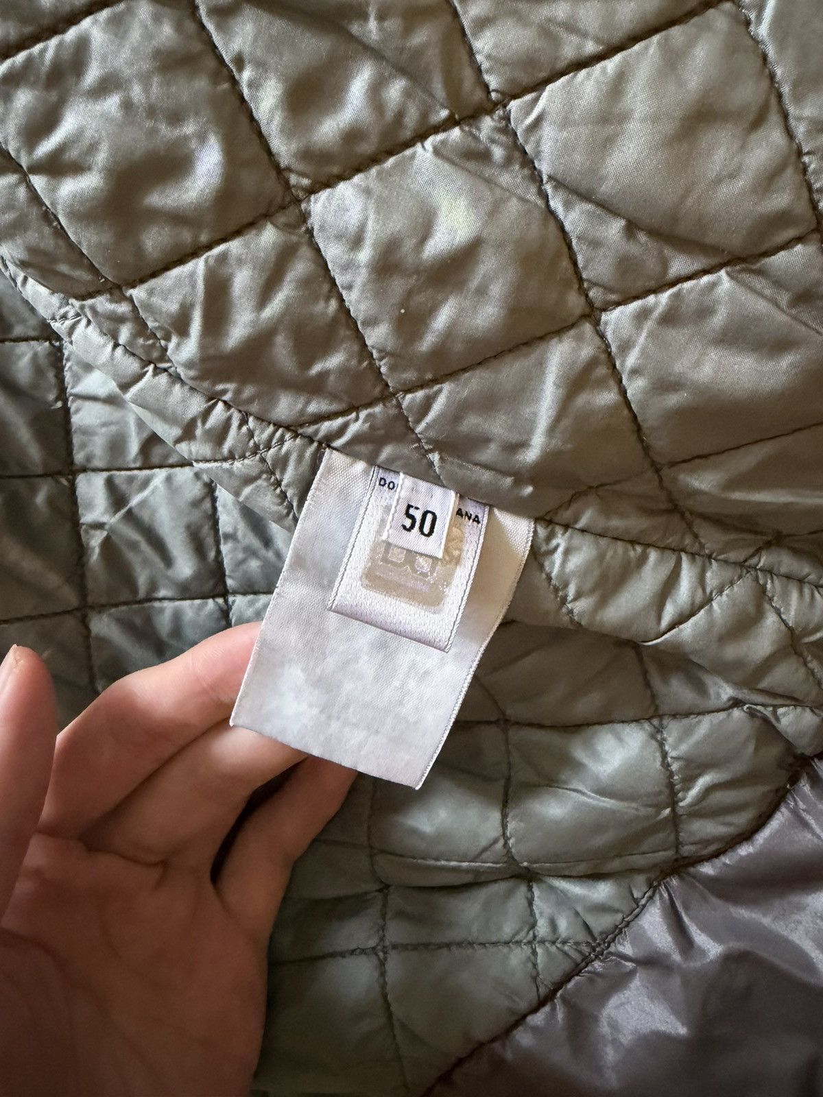 Dolce & Gabbana DG Dolce & Gabbana Grey Cotton Jacket Size US M / EU 48-50 / 2 - 7 Thumbnail