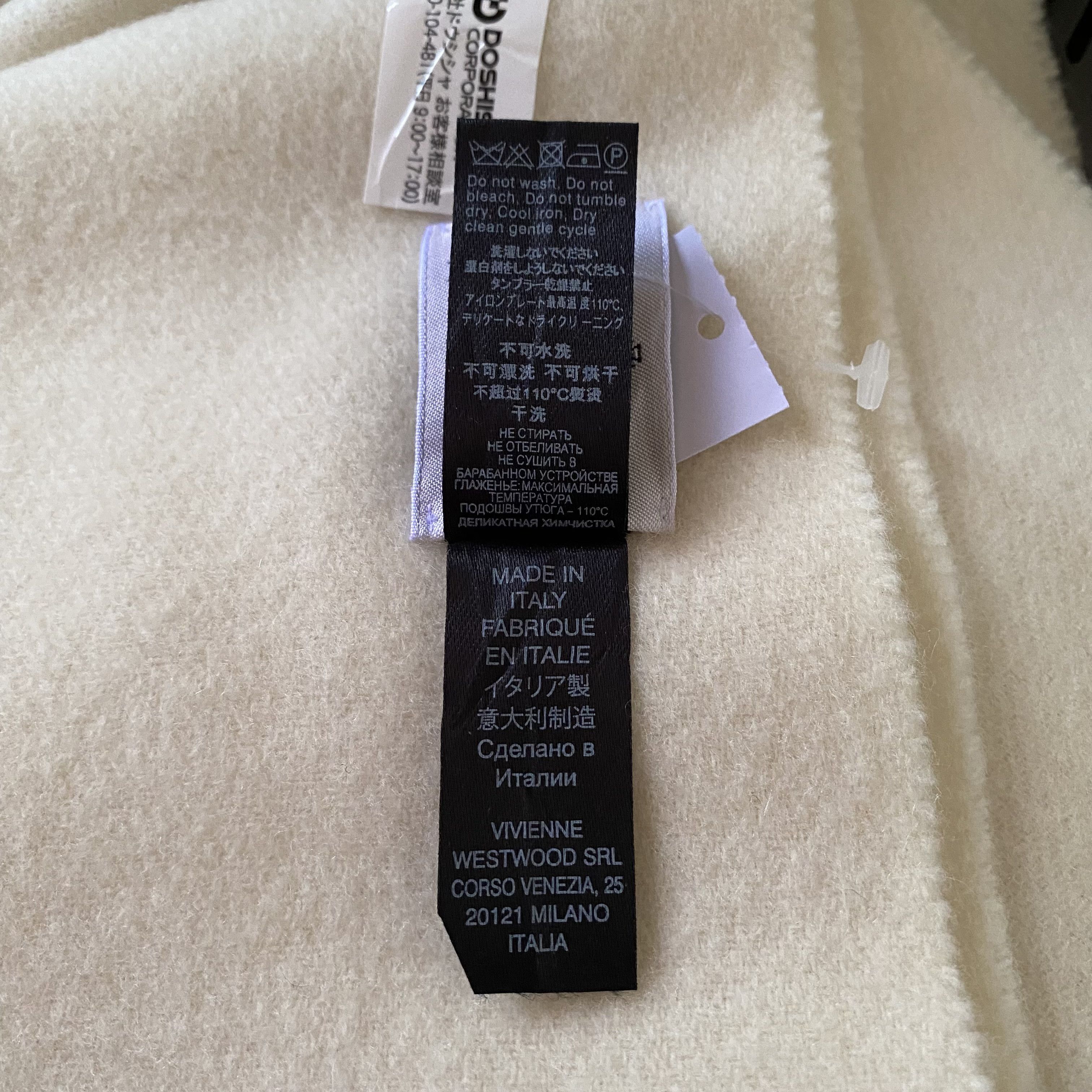 Vivienne Westwood Vintage Vivienne Westwood Scarf Muffler Orbs Wool Scarves Size ONE SIZE - 6 Thumbnail