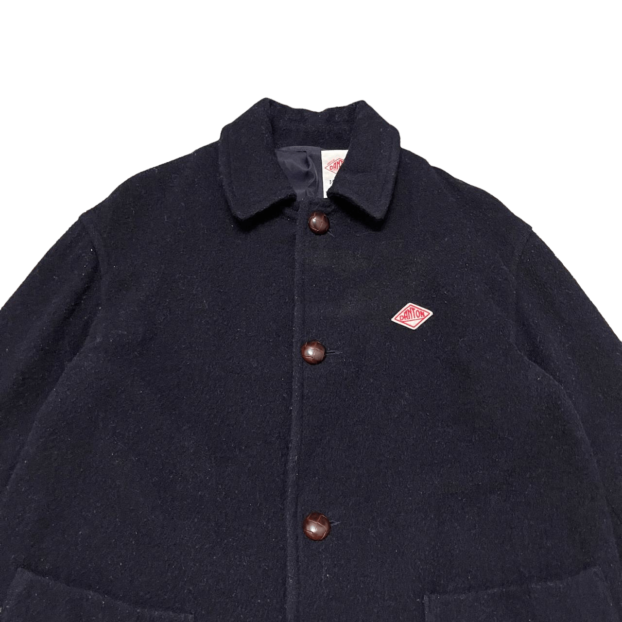 Danton Vintage Danton Vetements de Travail Long Coat Wool Size US S / EU 44-46 / 1 - 2 Thumbnail