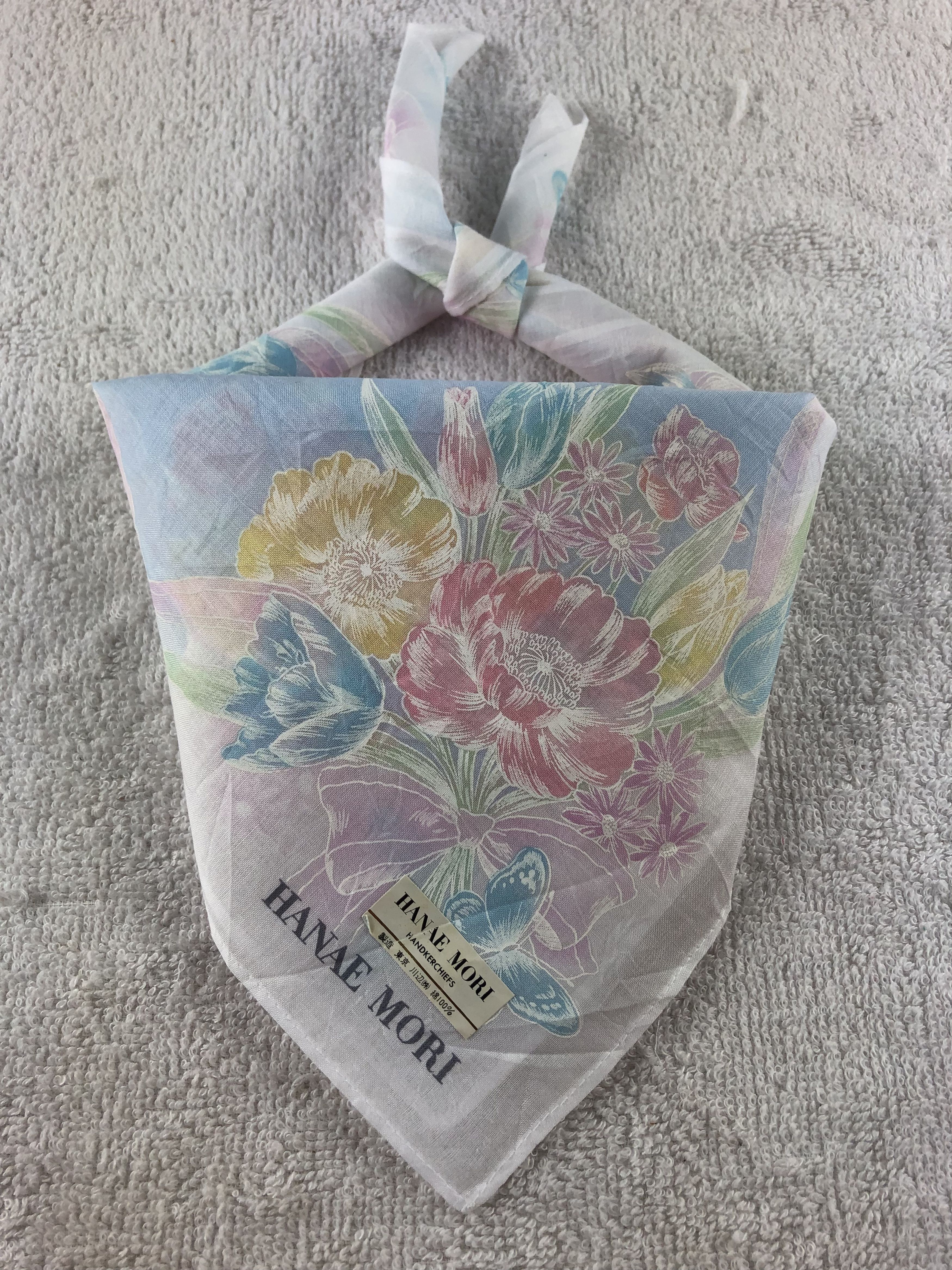 Hanae Mori Hanae Mori Handkerchief / Bandana / Neckerchief Size ONE SIZE - 1 Thumbnail