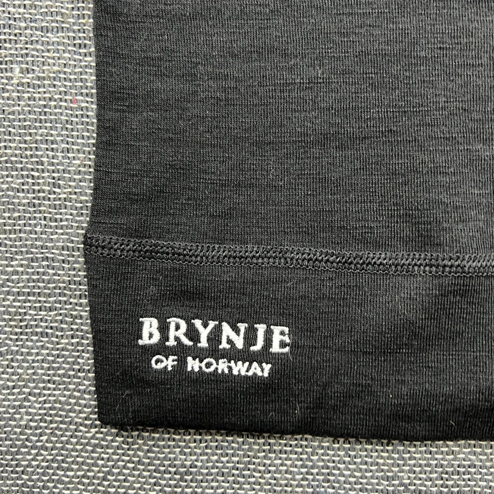 Vintage Brynje of Norway Neck Warmer 100% Merino Wool OS Tube Scarf Outdoor Gaiter Black Size ONE SIZE - 3 Thumbnail