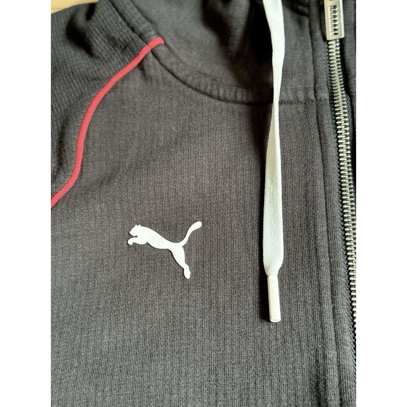 Puma Puma X Scuderia Ferrari Full Zip Up Hoodie Black Men’s Sz L Size US L / EU 52-54 / 3 - 4 Thumbnail