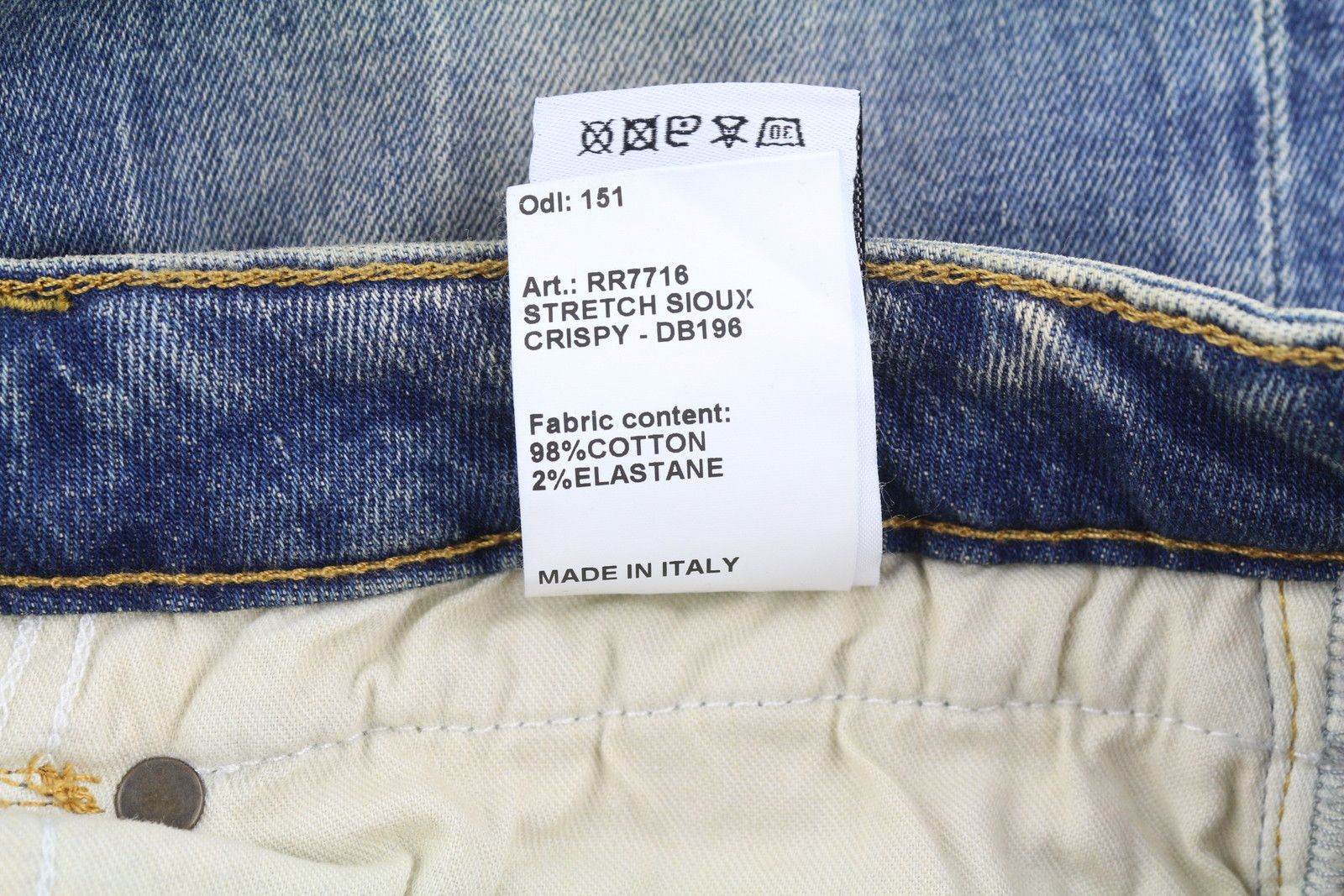 R13 BOY STRAIGHT 27 Washed Ankle Length Blue Kelly 84450 Size 27" / US 4 / IT 40 - 11 Thumbnail