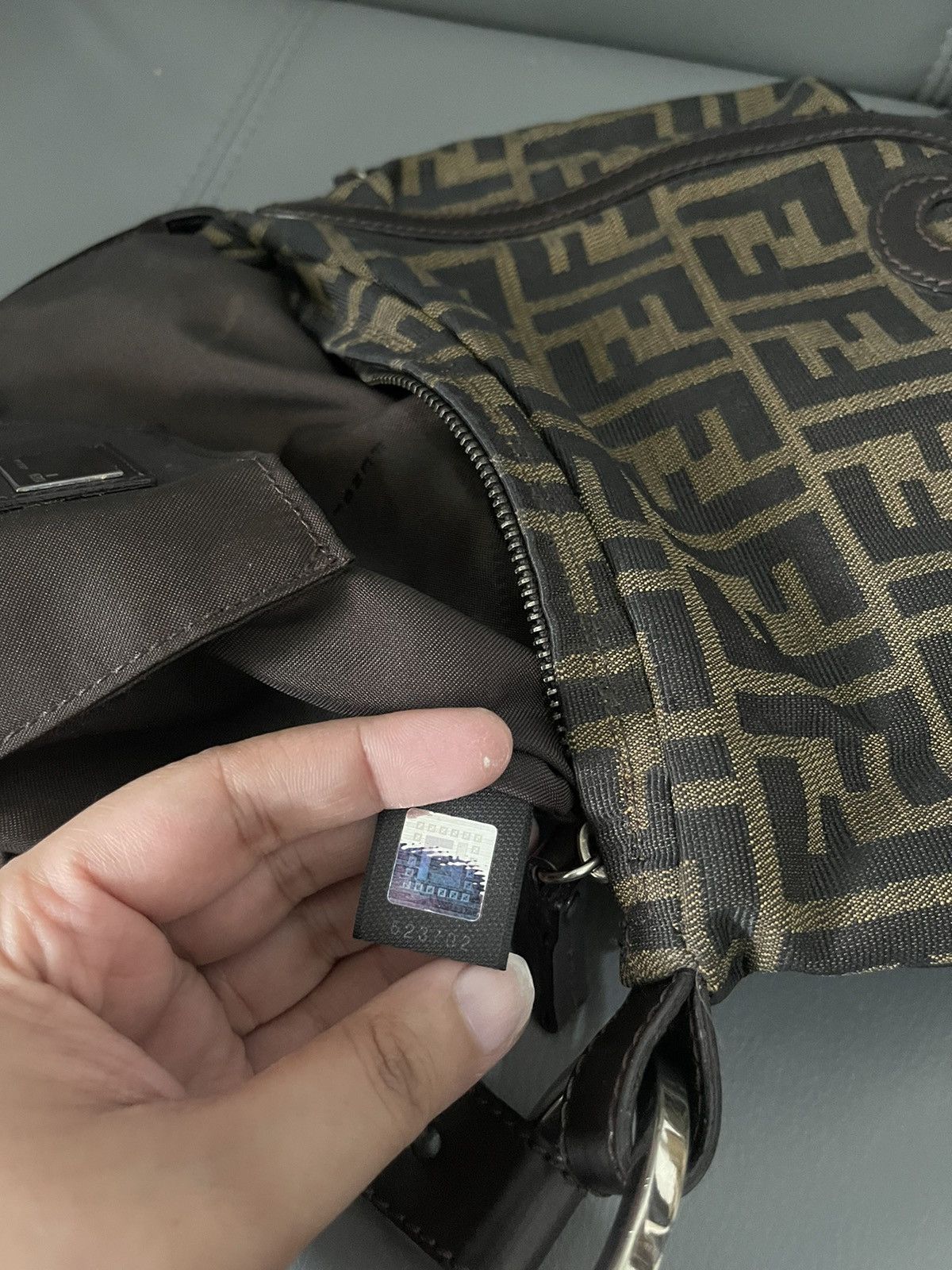 Fendi × Vintage Fendi Zucca Oyster Baguette Size ONE SIZE - 5 Thumbnail