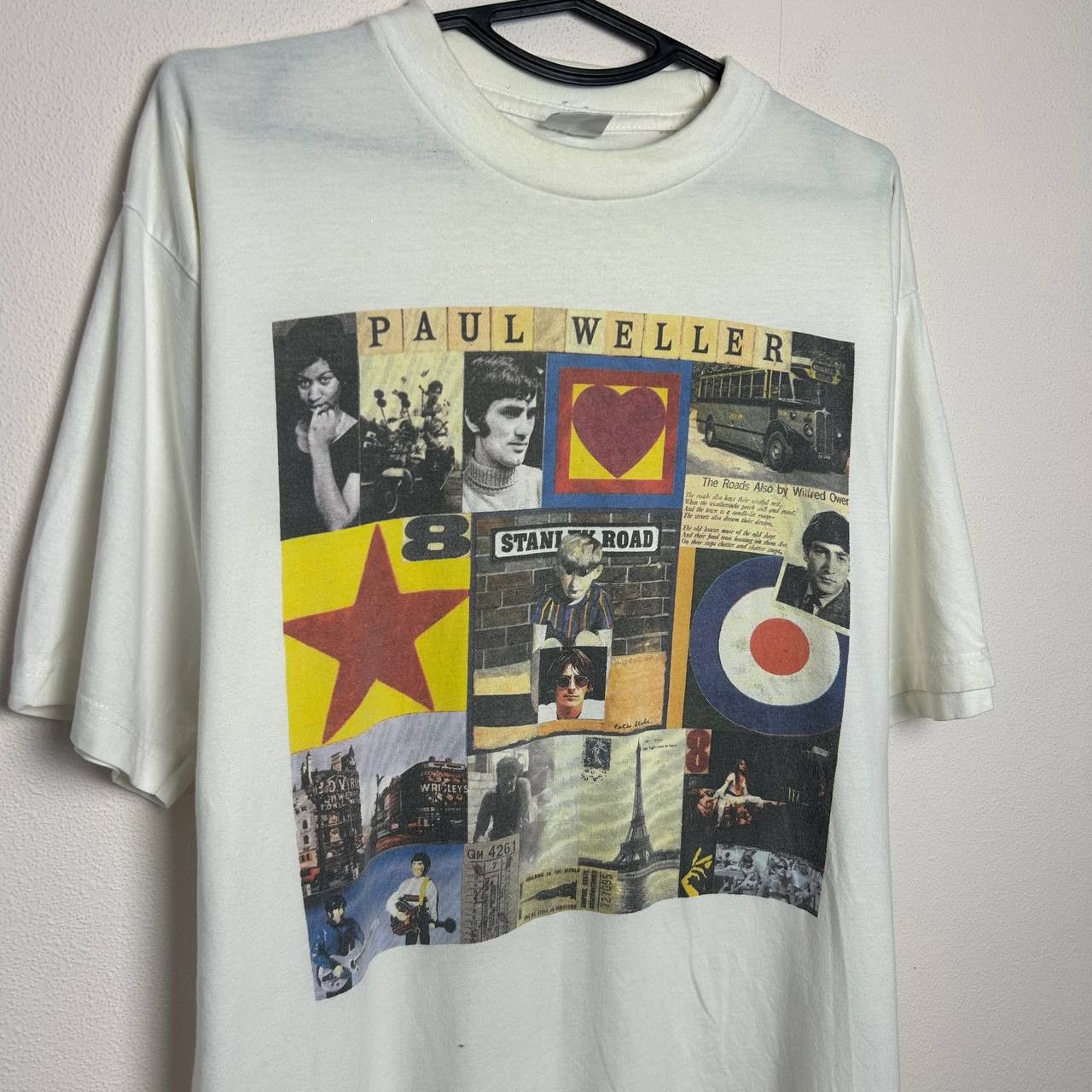 Band Tees Vintage Paul Weller Big logo Rock Band 90s rare tee Size US L / EU 52-54 / 3 - 2 Thumbnail