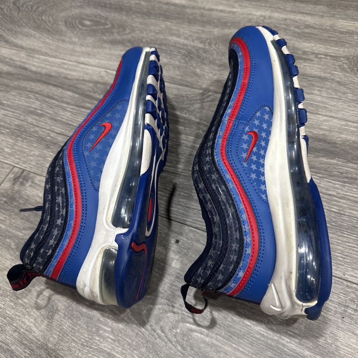 Nike Nike Air Max 97 USA City Pride Dallas Away Stars Size 10.5 Size US 10.5 / EU 43-44 - 3 Thumbnail