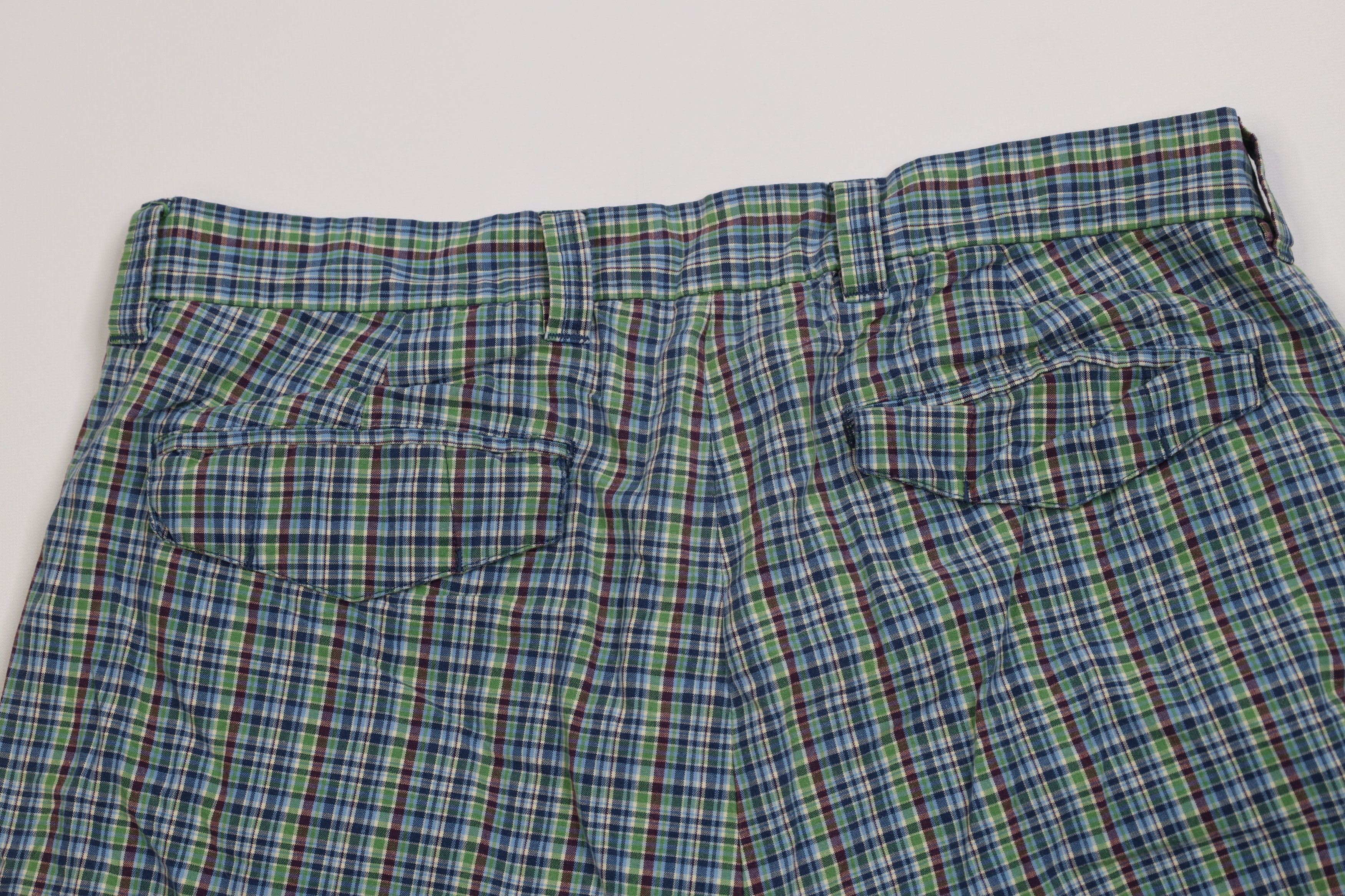 Gap Vintage Y2K 2001 Gap Madras Plaid Chino Shorts Cotton Size US 36 / EU 52 - 9 Thumbnail