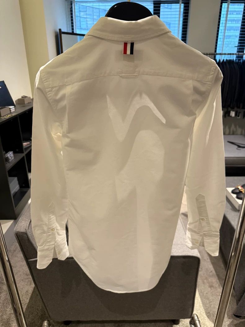 Thom Browne Thom Browne Classic three-color shirt with front placket Size XS / US 0-2 / IT 36-38 - 2 Thumbnail