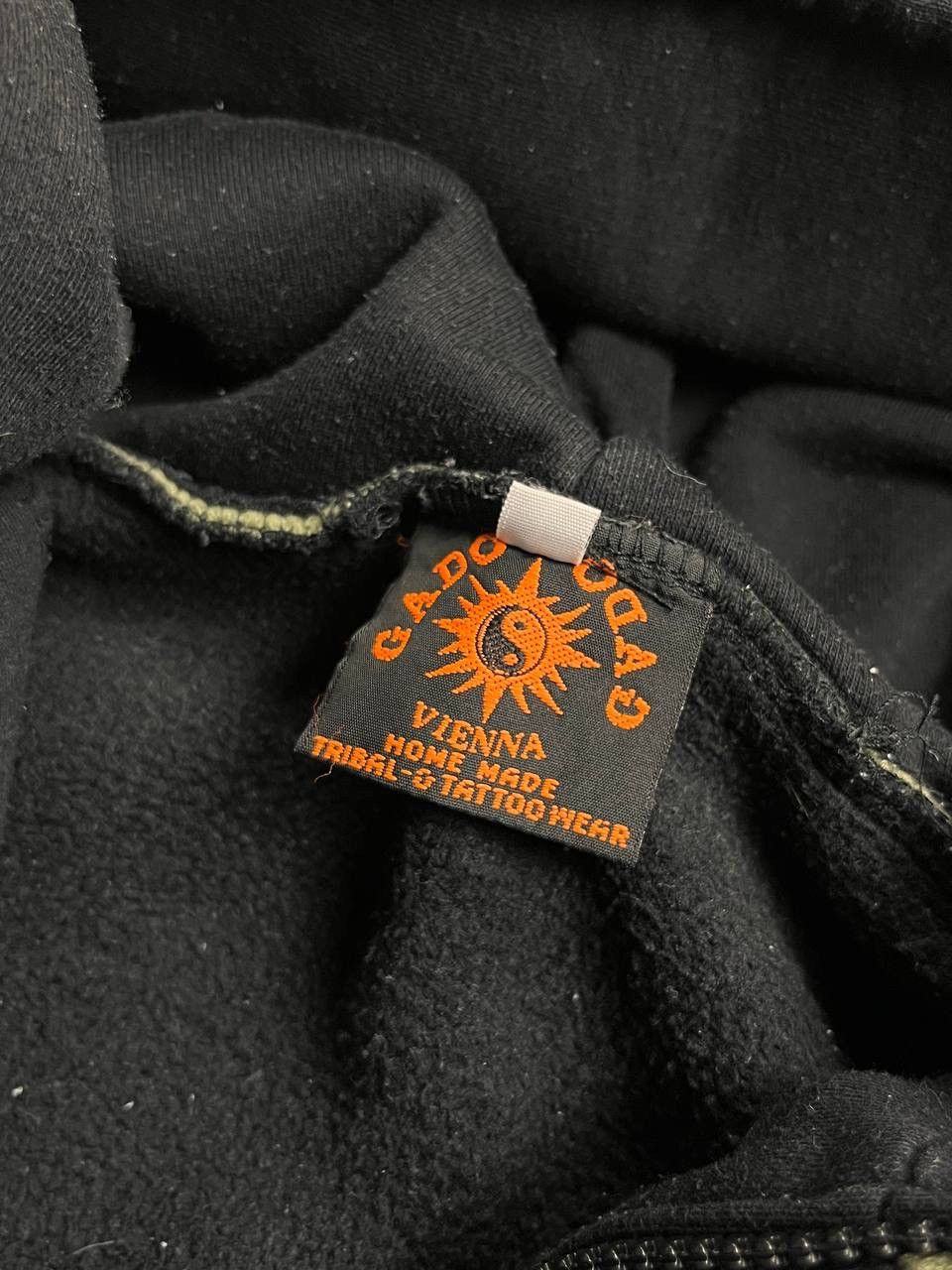 Vintage Vintage Tribal Archival Tattoo Boxy Zip Hoodie Y2K L Size US L / EU 52-54 / 3 - 7 Thumbnail