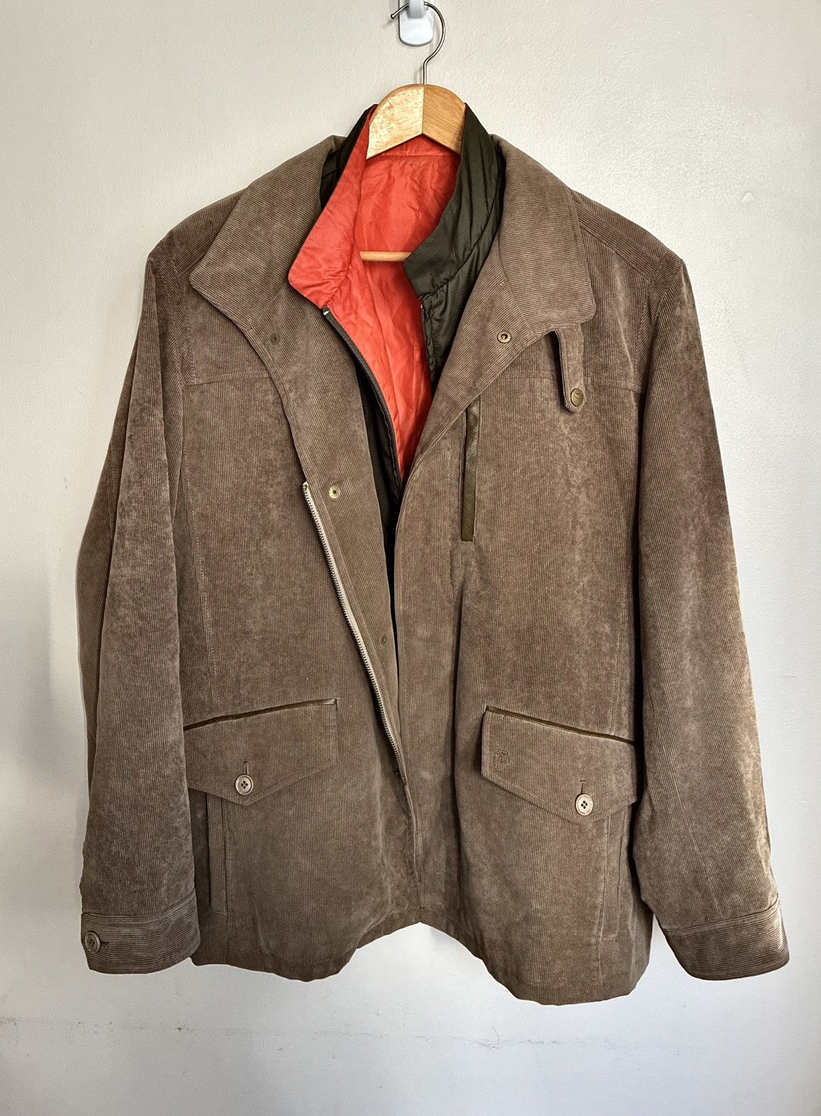 Jean Charles De Castelbajac CASTLEBAJAC Vintage Removable Vest Corduroy Zipper Jacket Size US L / EU 52-54 / 3 - 5 Thumbnail