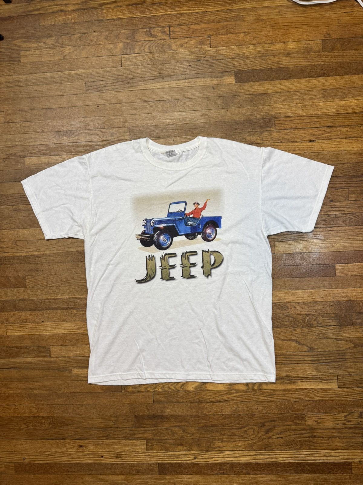 Jeep Vintage Jeep Shirt Size US XL / EU 56 / 4 - 1 Thumbnail
