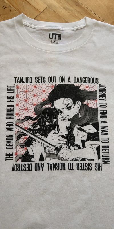 Anime × Band Tees × Japanese Brand Demon Slayer Original Manga Tshirt Goth Alt Japan Size US M / EU 48-50 / 2 - 1 Thumbnail