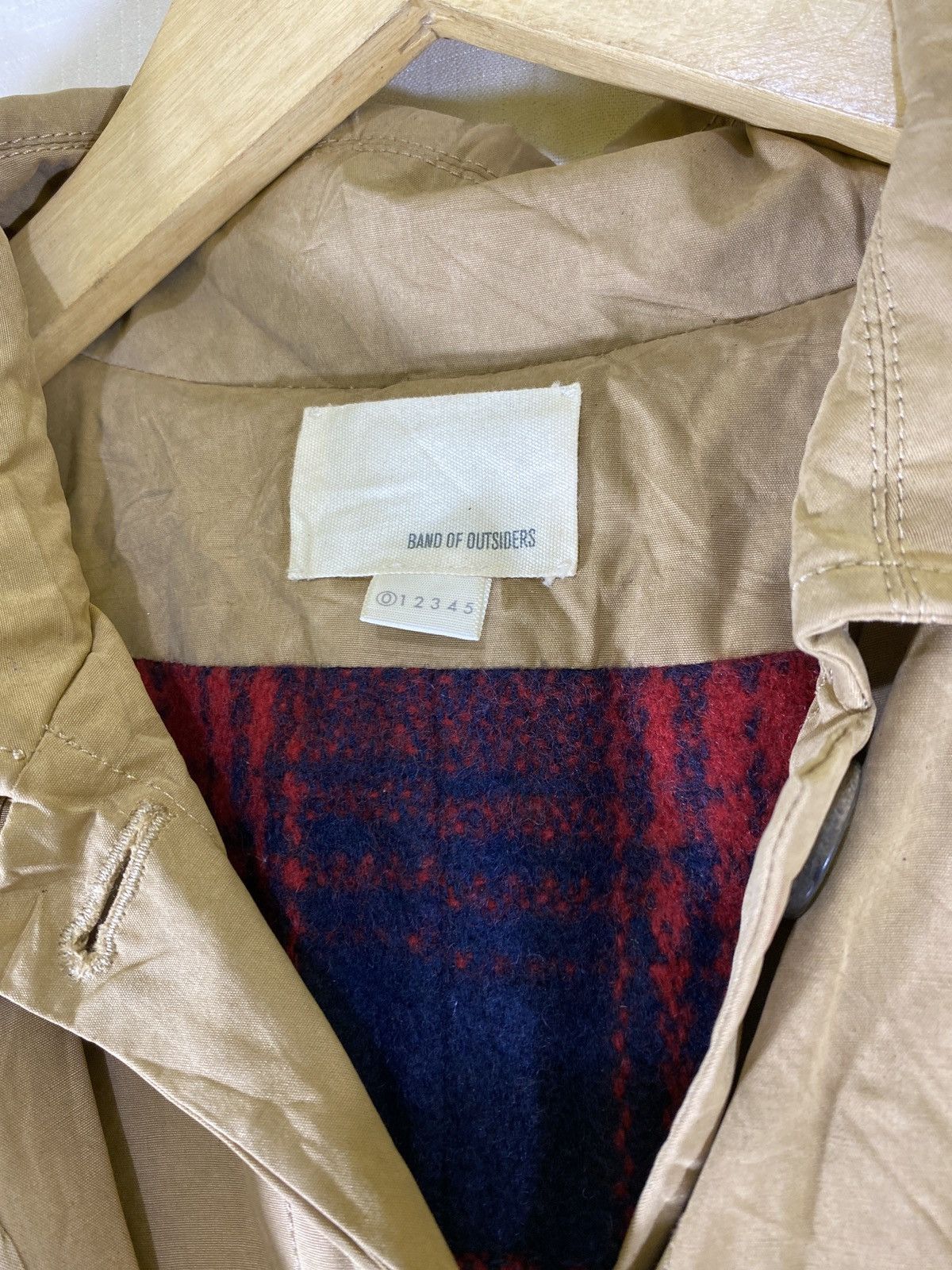 Band Of Outsiders coton mix inner wool coat Size XS / US 0-2 / IT 36-38 - 3 Thumbnail