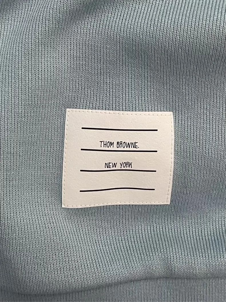 Thom Browne Thom Browne Smog blue new four stripe zipper jacket and ca Size M / US 6-8 / IT 42-44 - 6 Thumbnail