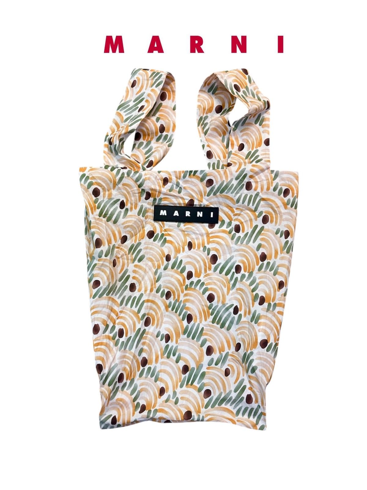 Marni SS21 Marni Abstract Tote Bag (Leather Logo) Size ONE SIZE - 1 Thumbnail