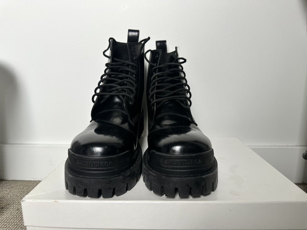 Balenciaga BALENCIAGA STRIKE BOOTS SIZE 43 Size US 10.5 / EU 43-44 - 6 Thumbnail