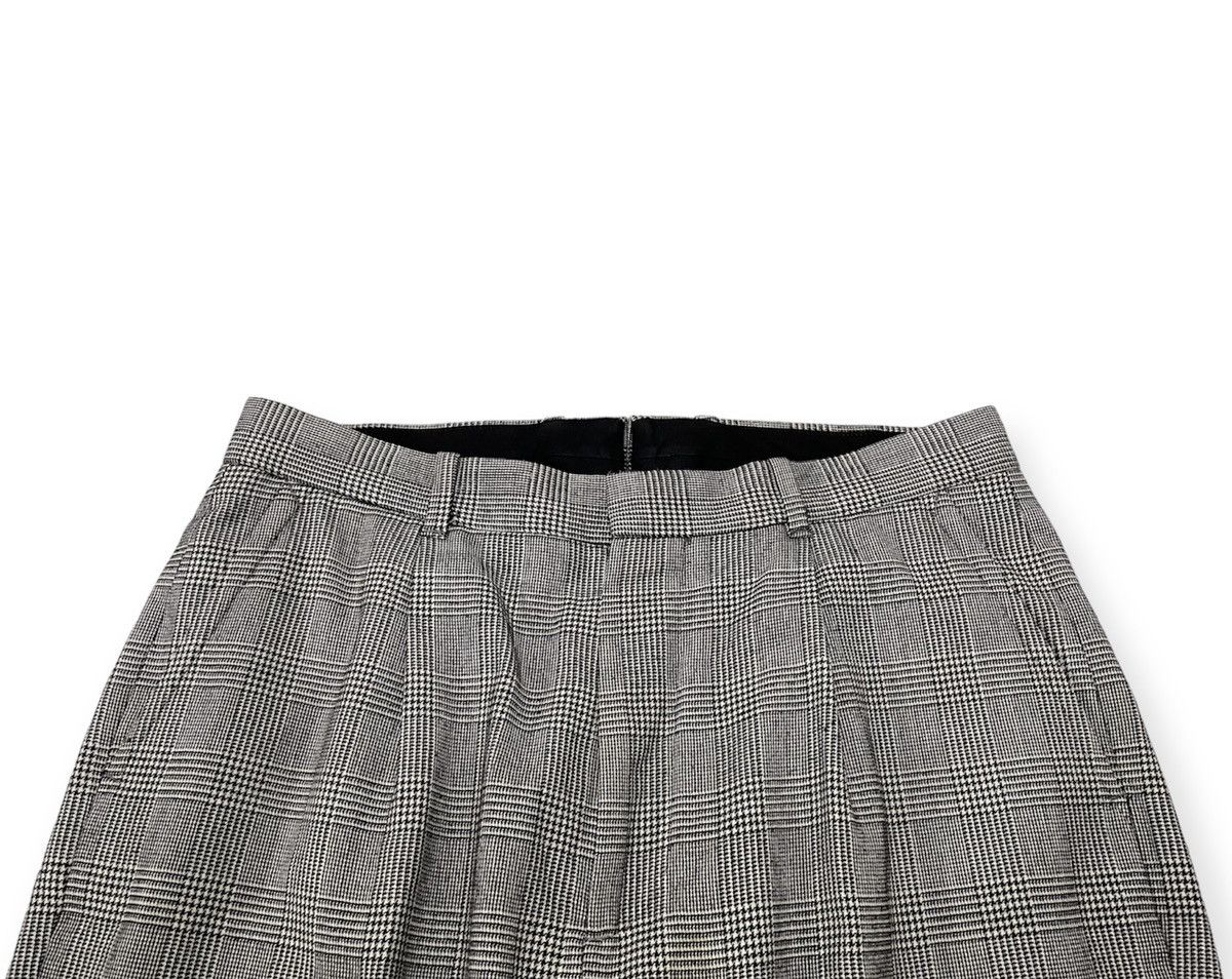 Glen Checked Trousers