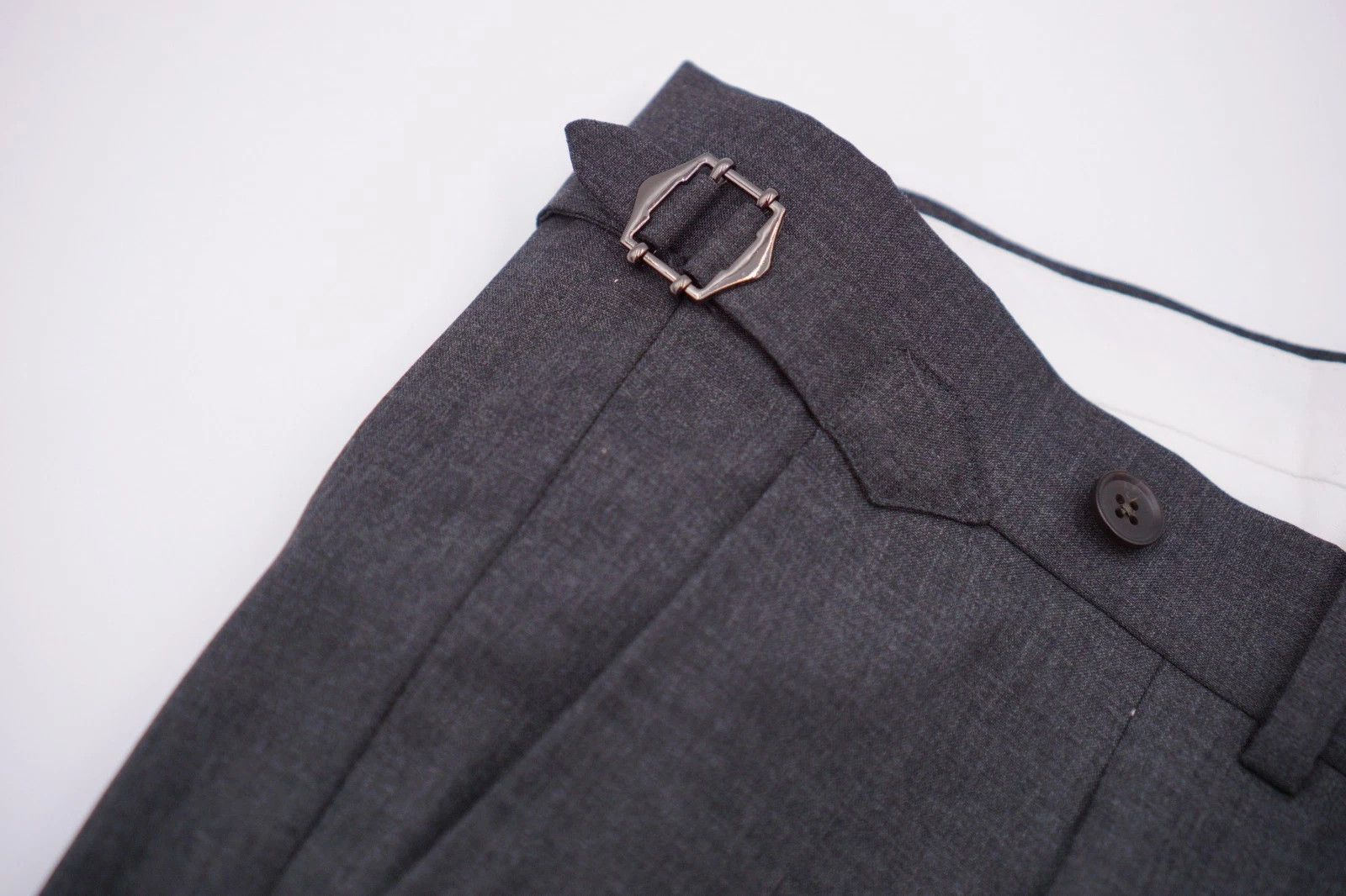 Suitsupply Men Suitsupply Trousers Vigo ZC Grey Pure Wool S120 UK/US38 Size 38R - 5 Thumbnail
