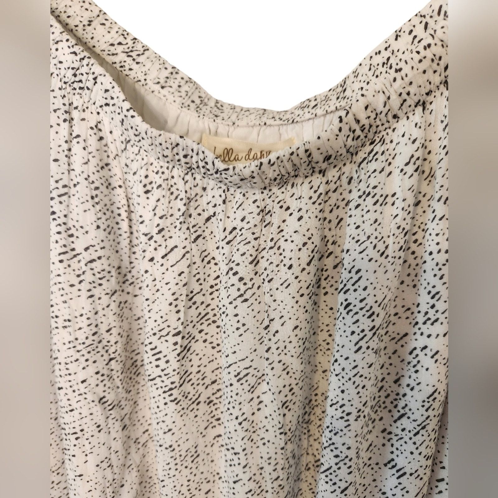 Bella Dahl Bella Dahl Off Shoulder Dress in Rain Storm from Revolve XS Size XS / US 0-2 / IT 36-38 - 4 Thumbnail