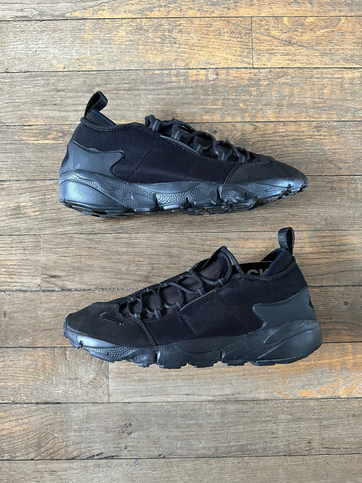 Comme des Garcons Black × Nike Nike air Footscape X CDG Black Size US 10.5 / EU 43-44 - 2 Thumbnail