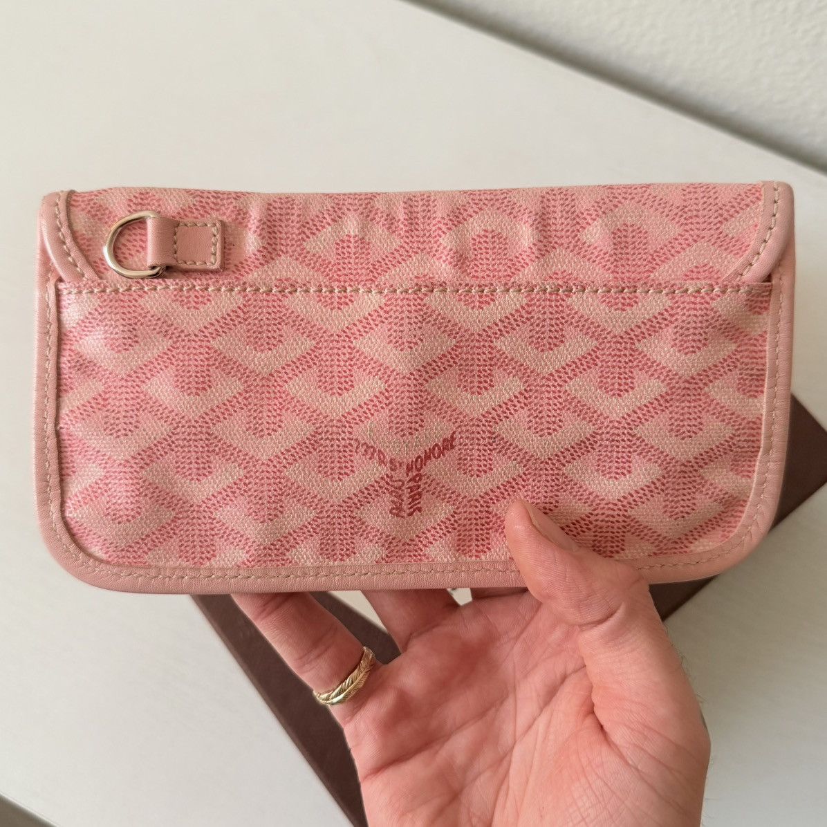 Goyard Goyard Pink Wallet RARE Sakura Pearl Japan Exclusive Pouch Size ONE SIZE - 3 Thumbnail