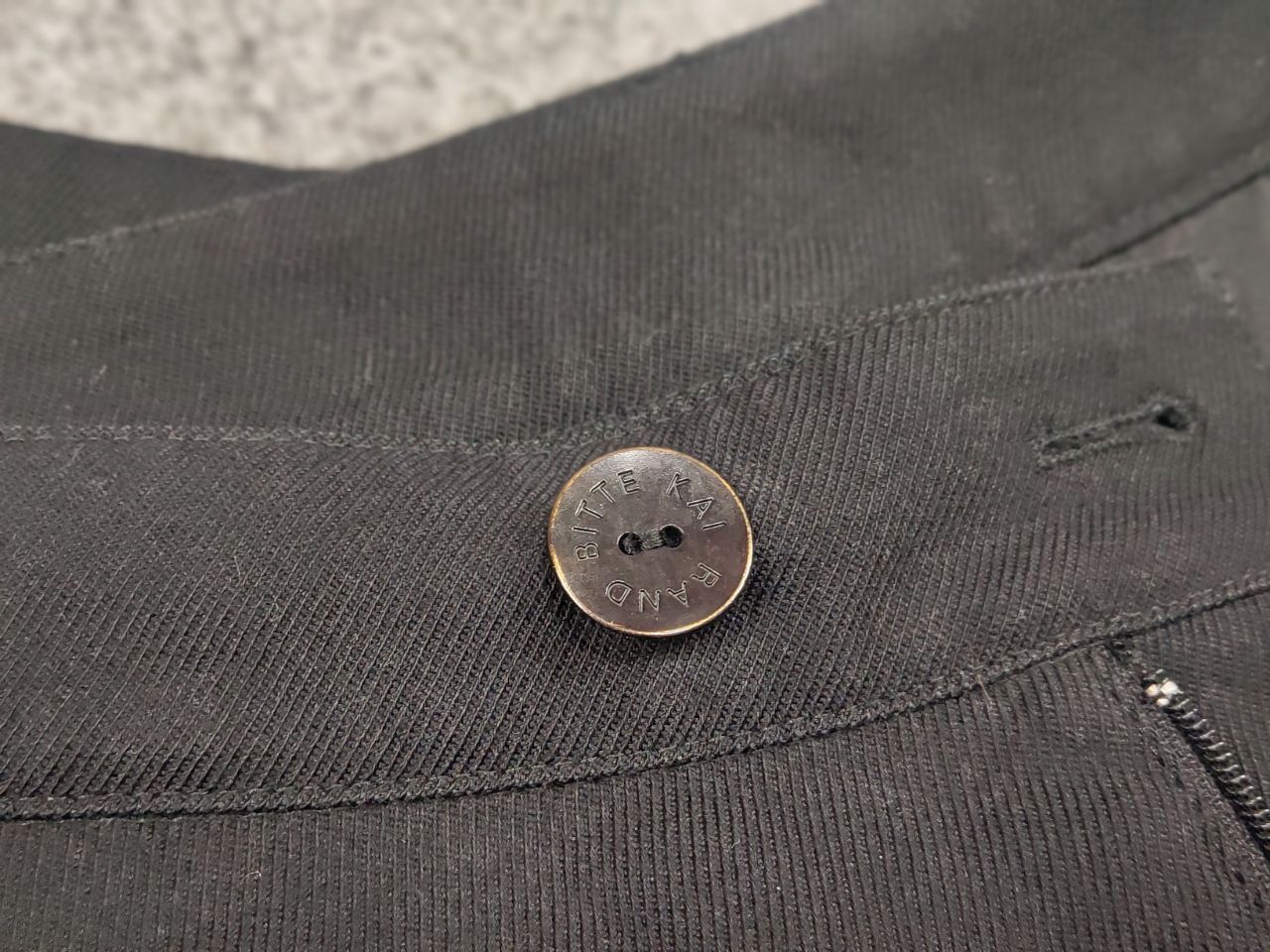 Kai Bitte Kai Rand Scandinavian design Black Asymmetric Pants Size US 34 / EU 50 - 10 Thumbnail