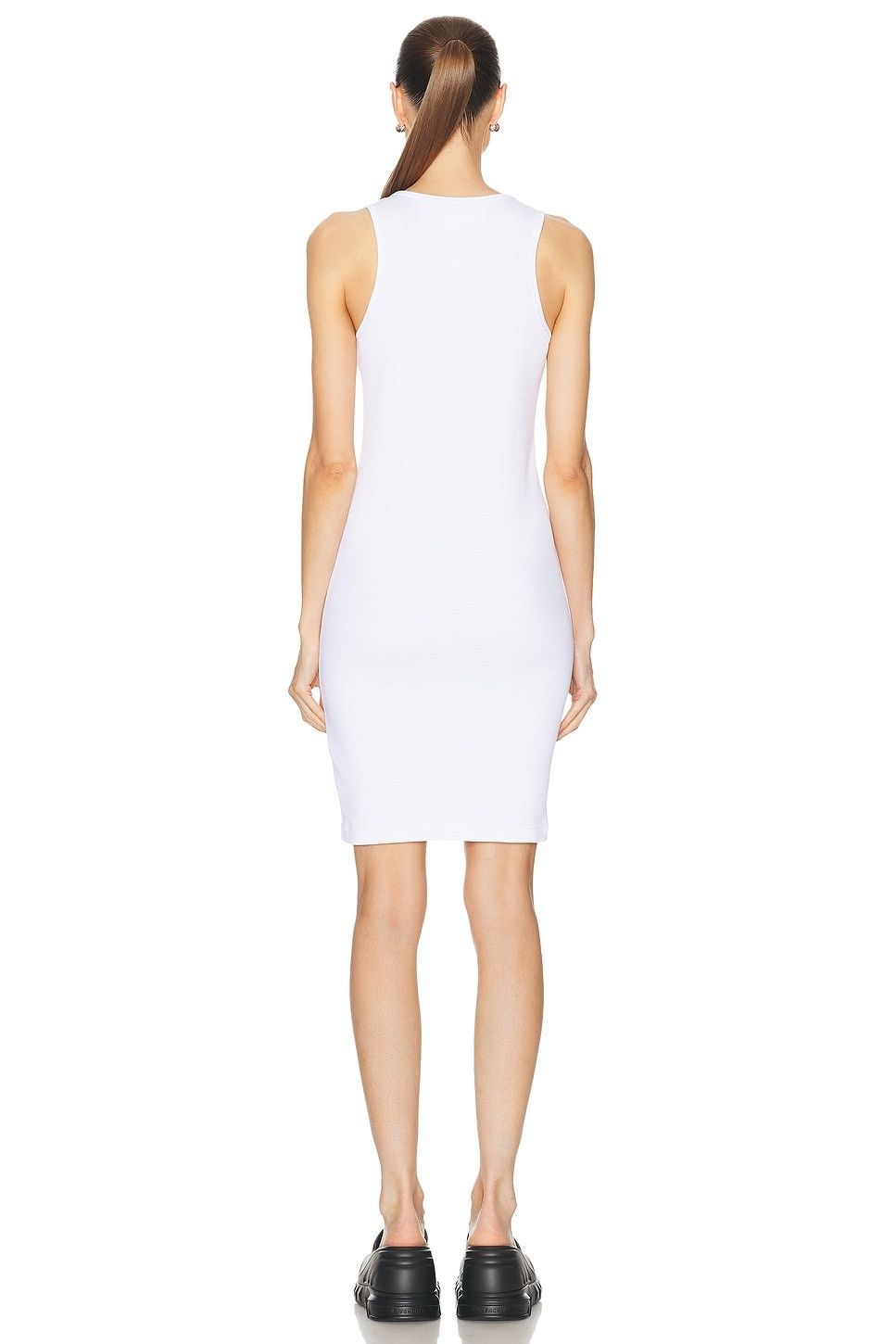 Givenchy o1y0925 Sleeveless Mini Dress in White Size S / US 4 / IT 40 - 3 Thumbnail