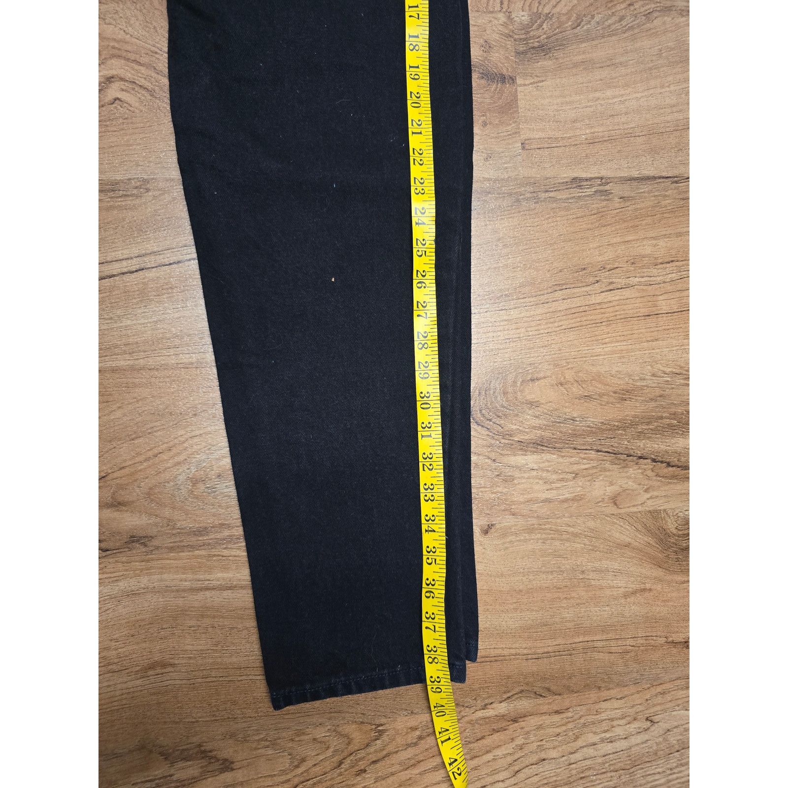 Levi's Vintage Levis 501 Jeans 9 Short Black Relax Fit Tapered Leg Size US 28 / EU 44 - 13 Thumbnail