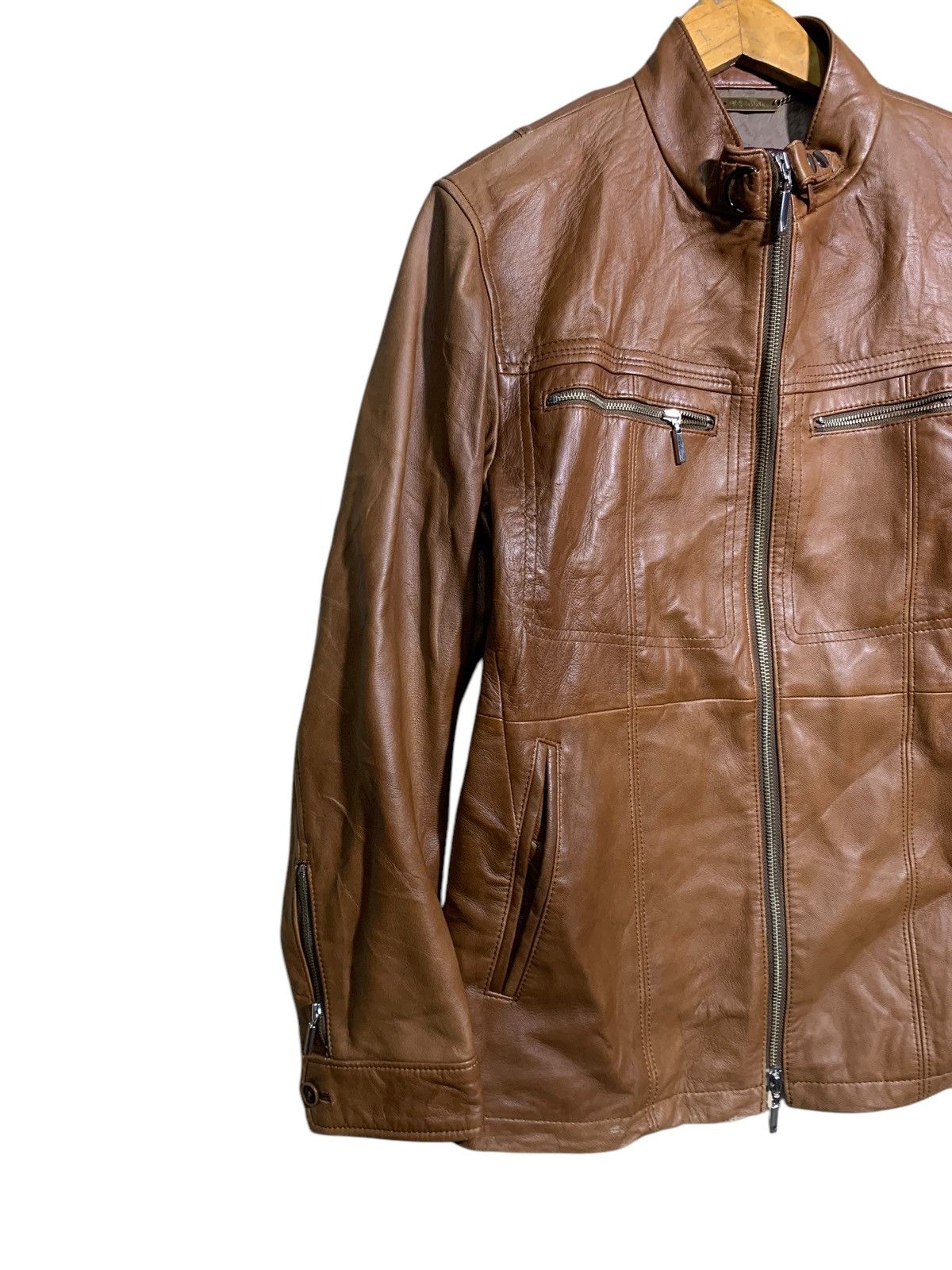Yohji Yamamoto 🔥DURBAN AAR SHEEPSKIN LEATHER JACKETS Size US S / EU 44-46 / 1 - 2 Thumbnail