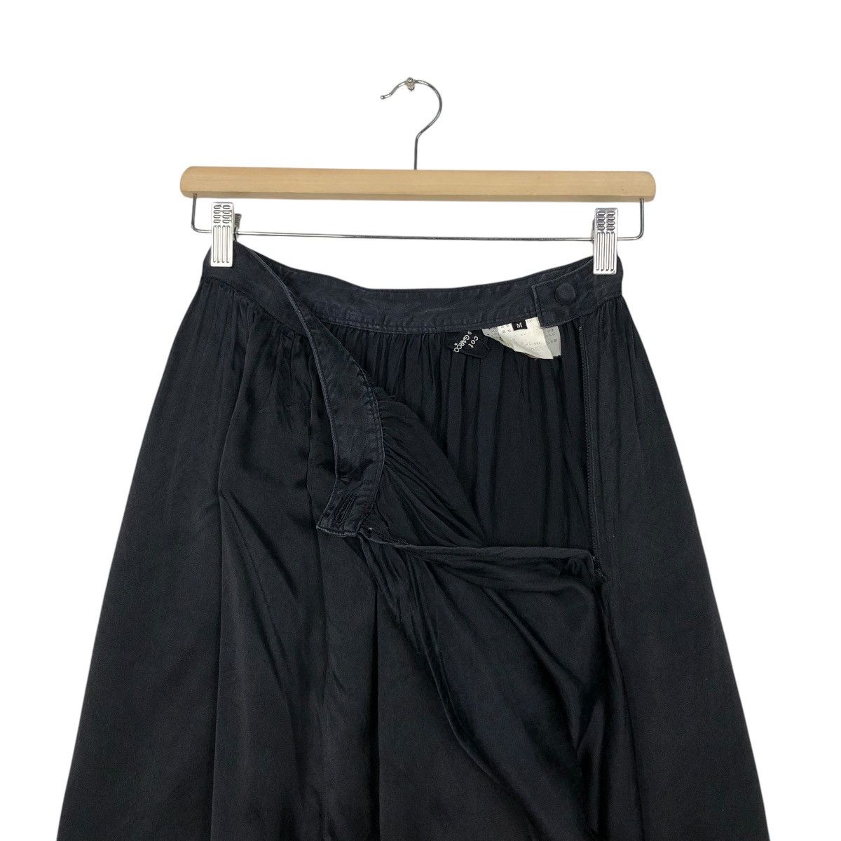 Comme des Garcons 🔥VINTAGE 1989 TRICOT COMME DES GARCONS SKIRT DOUBLE LAYER Size 26" / US 2 / IT 38 - 15 Thumbnail